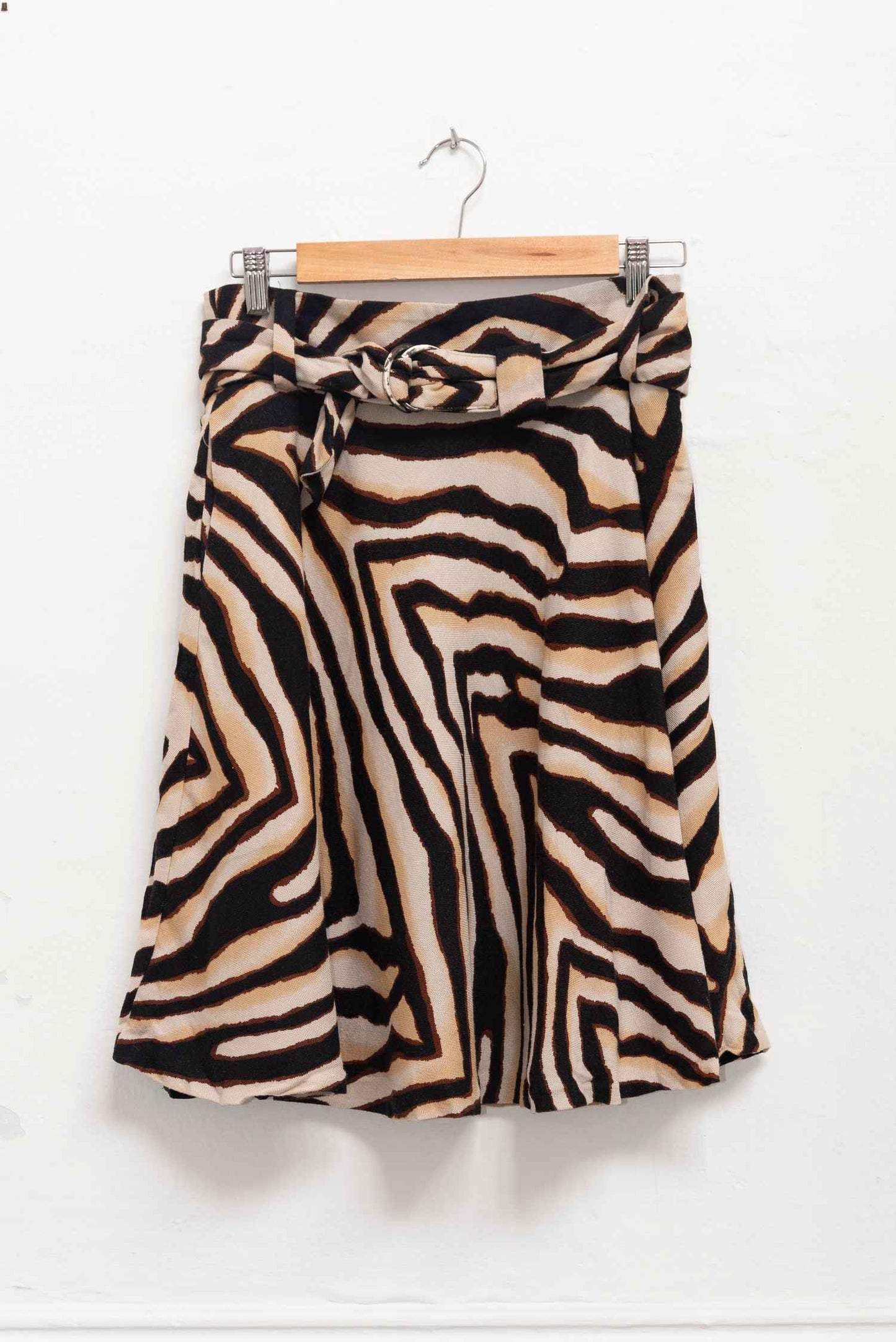 Falda animal print - Talla M - Zara