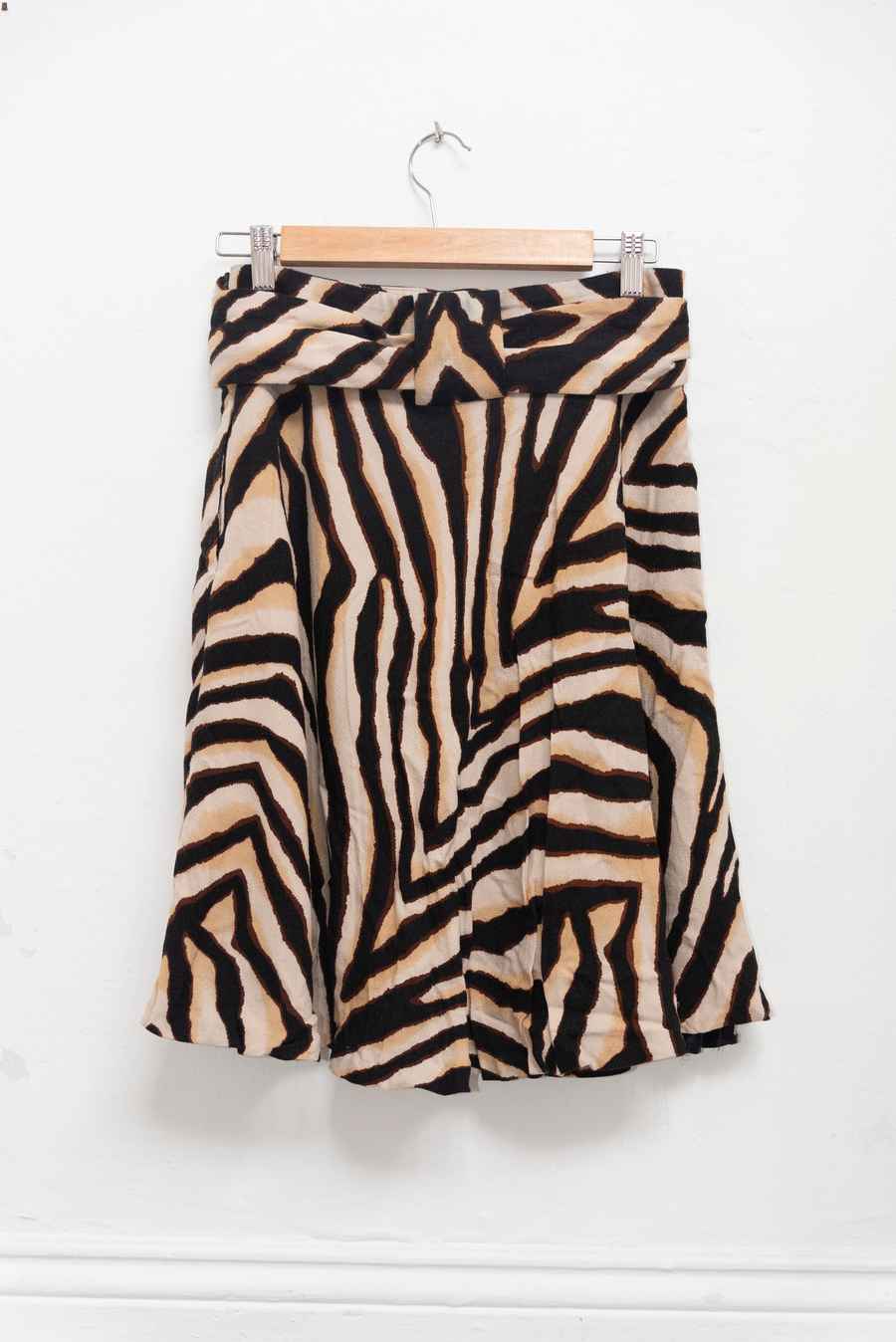 Falda animal print - Talla M - Zara