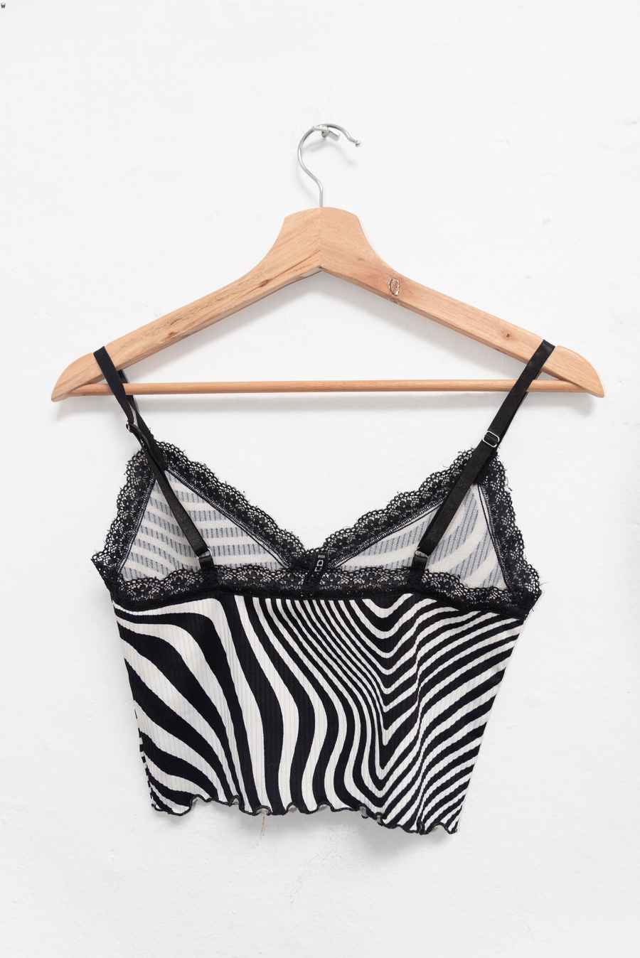 Top animal print zebra - Talla S - H&M