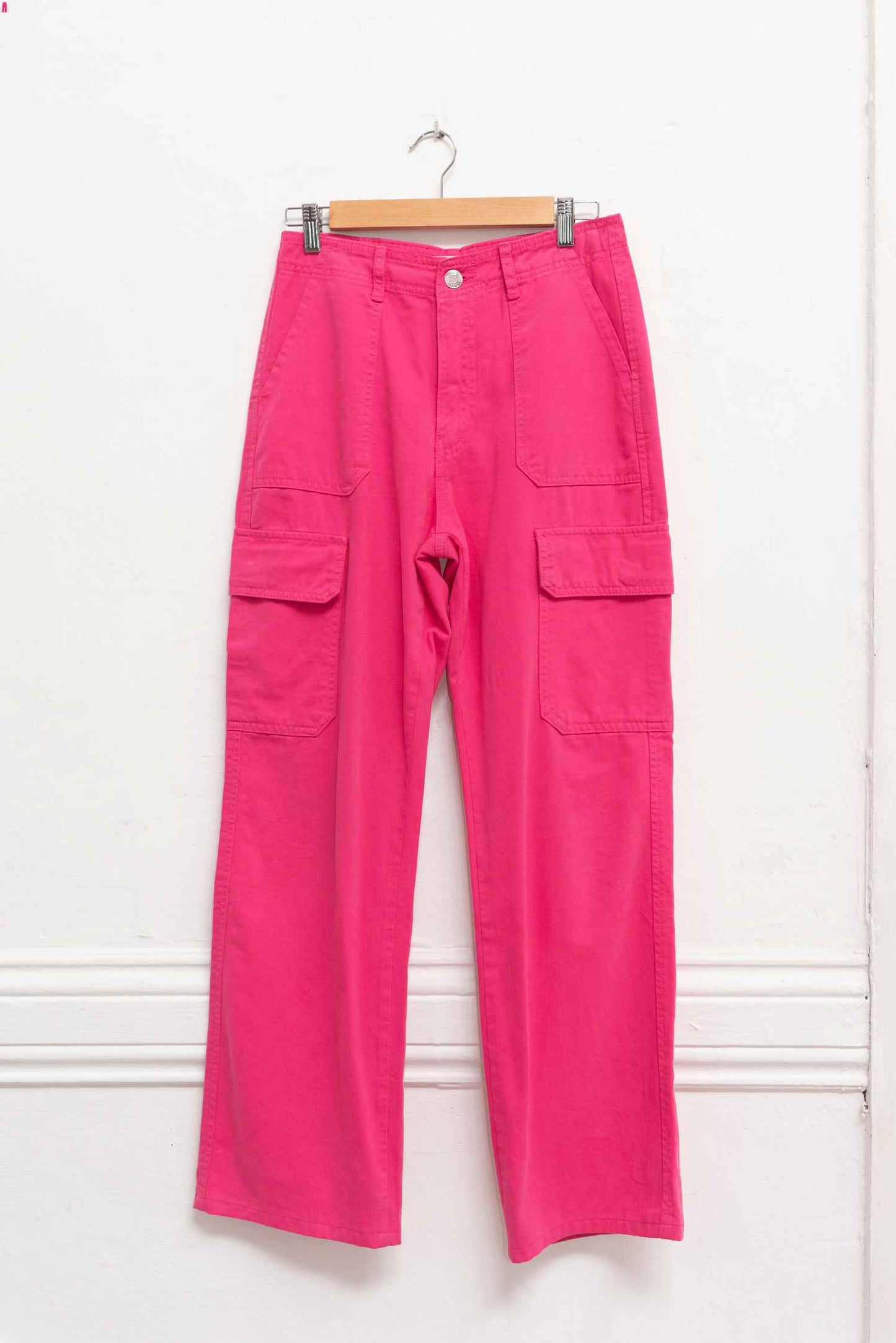 Pantalón rosado - Zara - Talla 26