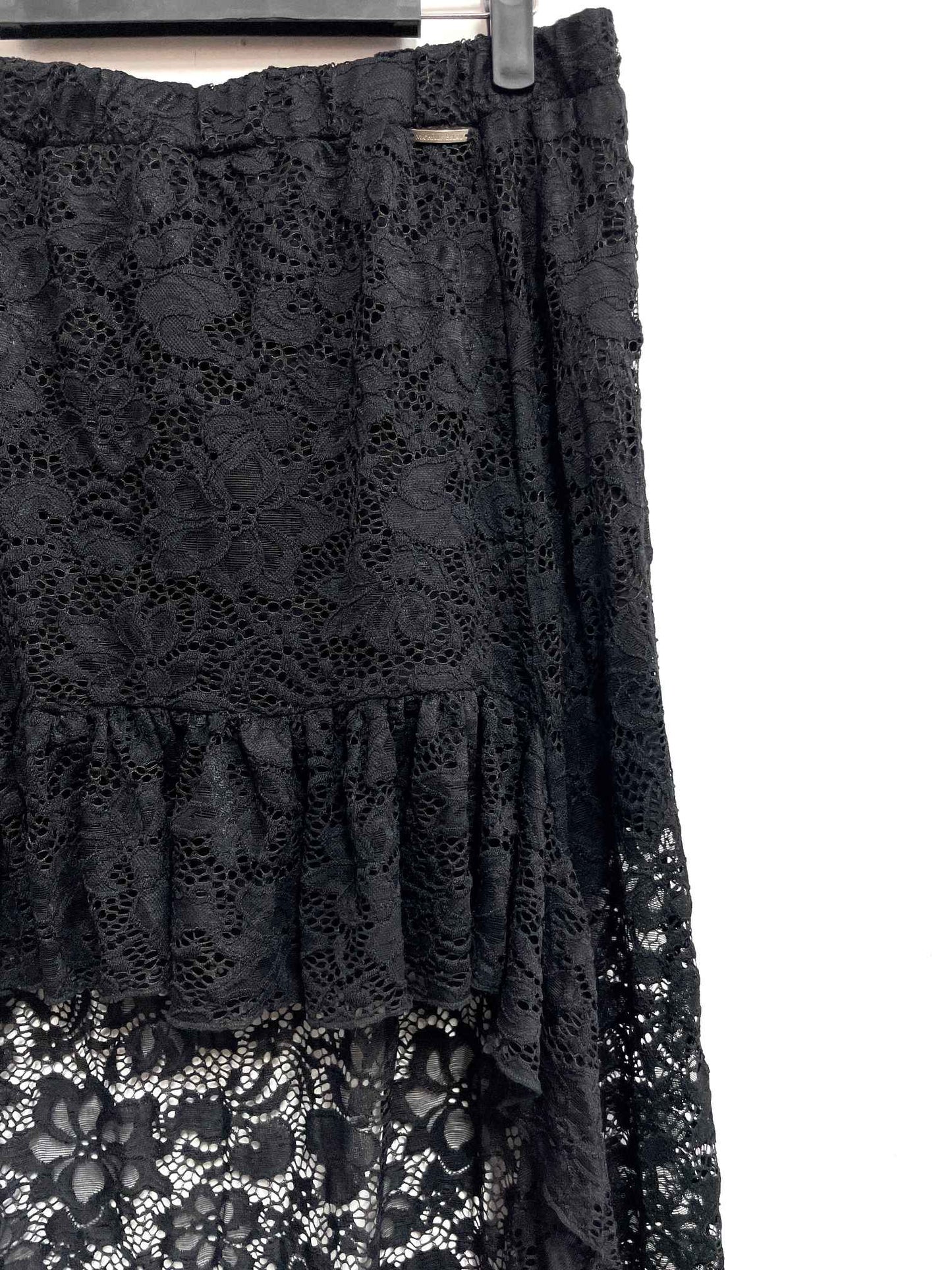 Falda negra bordada - Michelle Belau - Talla S