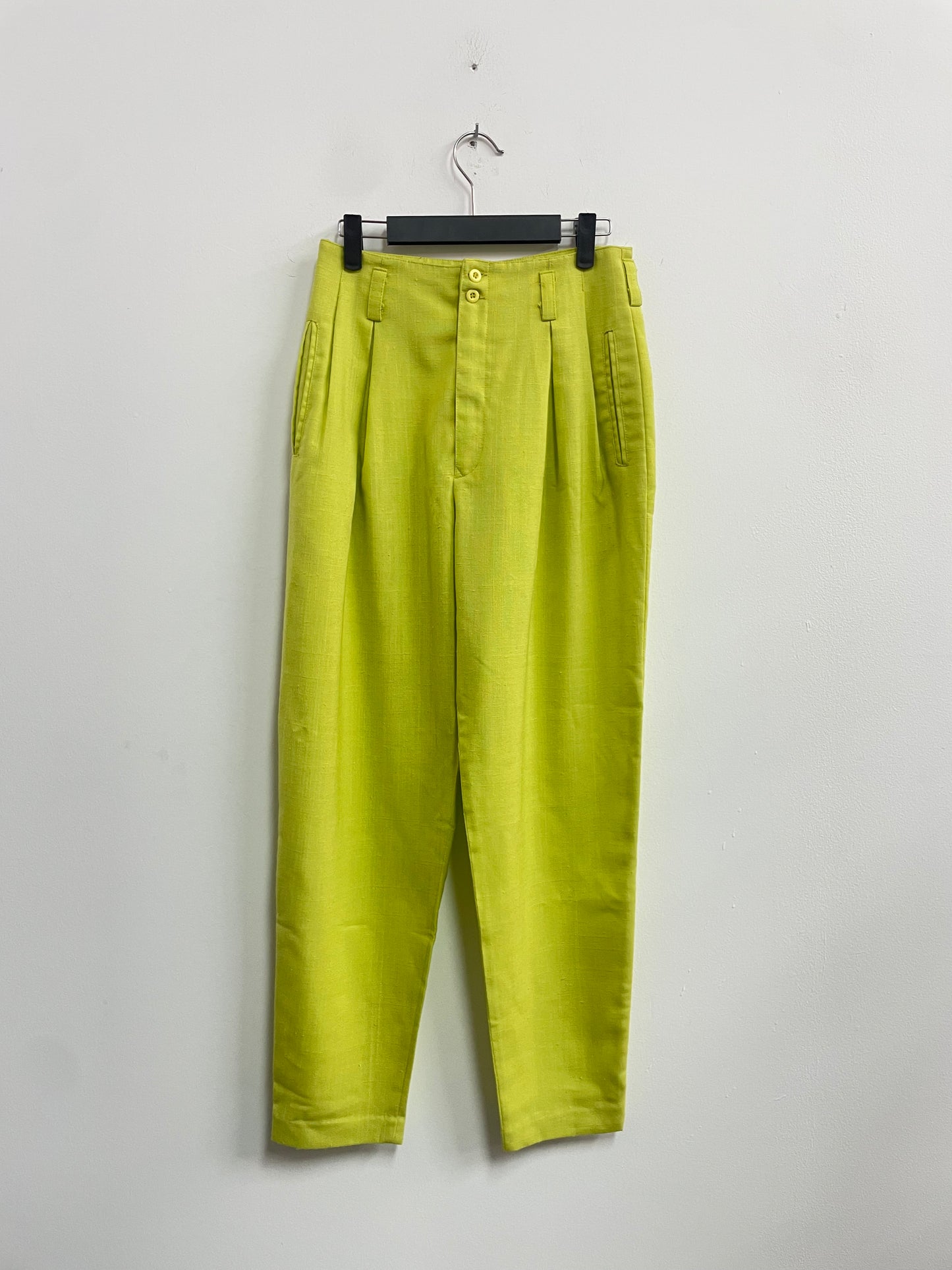 Pantalon de vestir verde limon - Pretty - Talla S
