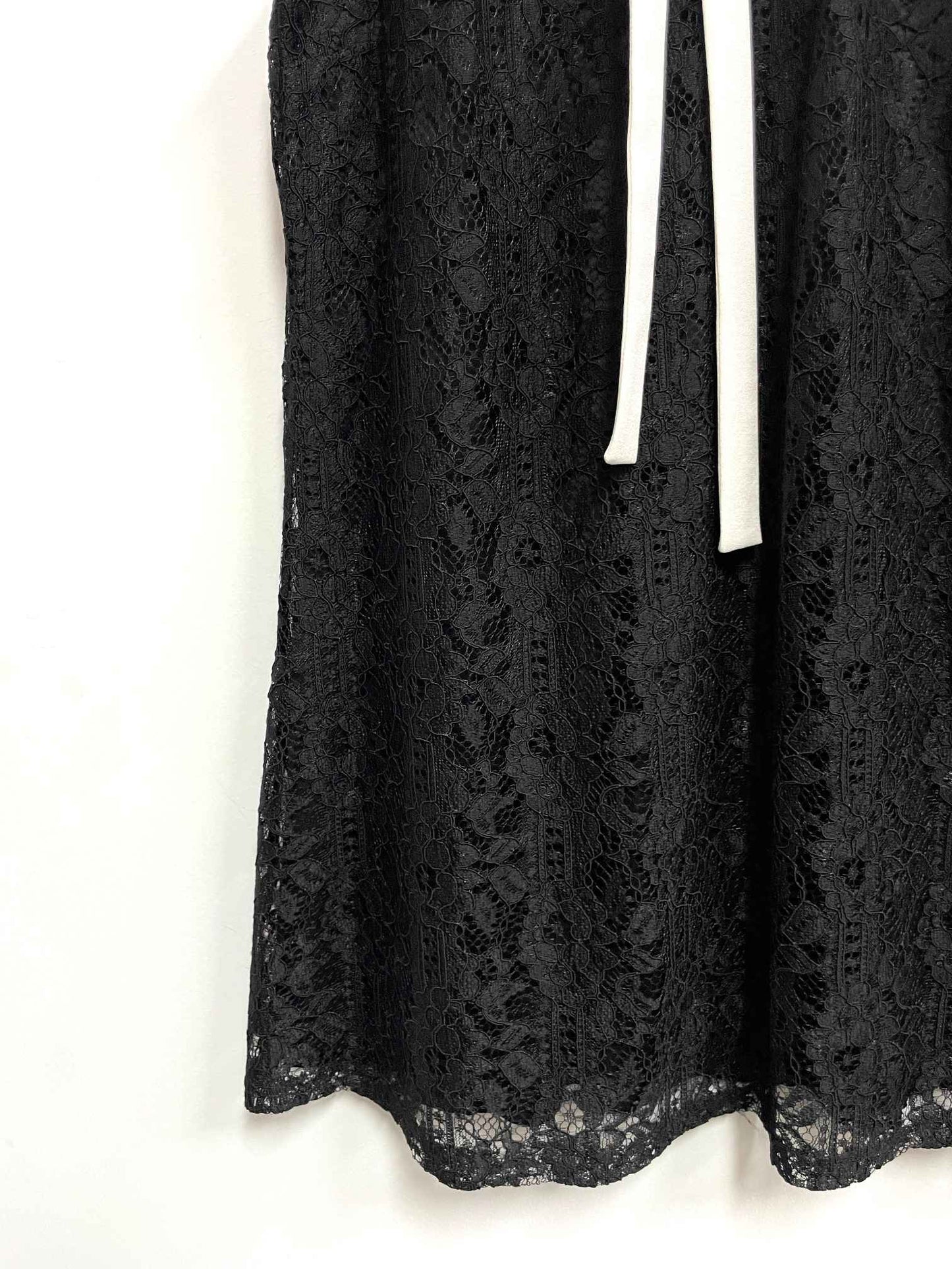 Vestido negro con lazo blanco - The Moon - Talla S