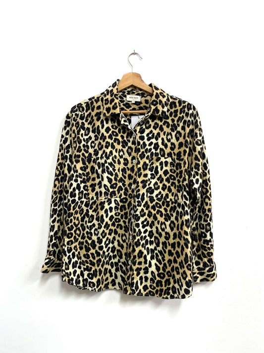 Blusa animal print - Naf Naf - Talla M