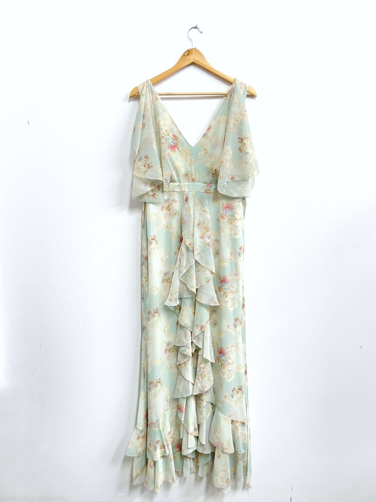 Vestido flores pasteles - Top Shop - Talla M