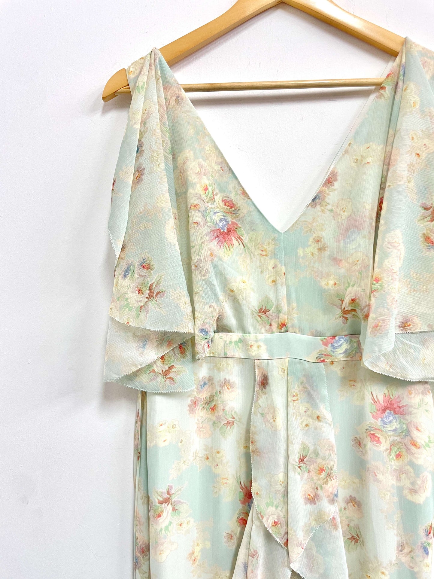 Vestido flores pasteles - Top Shop - Talla M