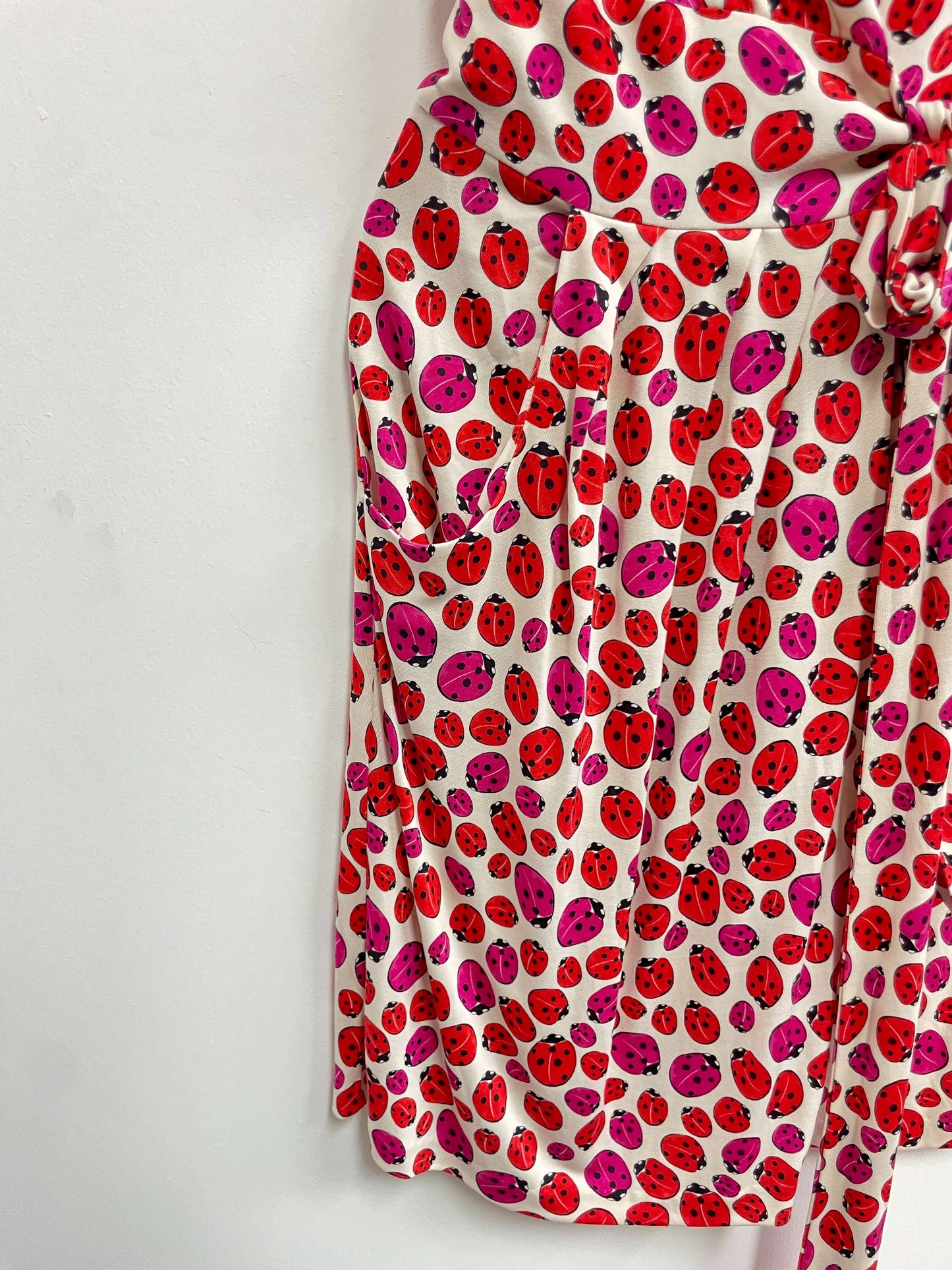 Vestido mariquitas - Diana Von Furstenberg -  Talla S