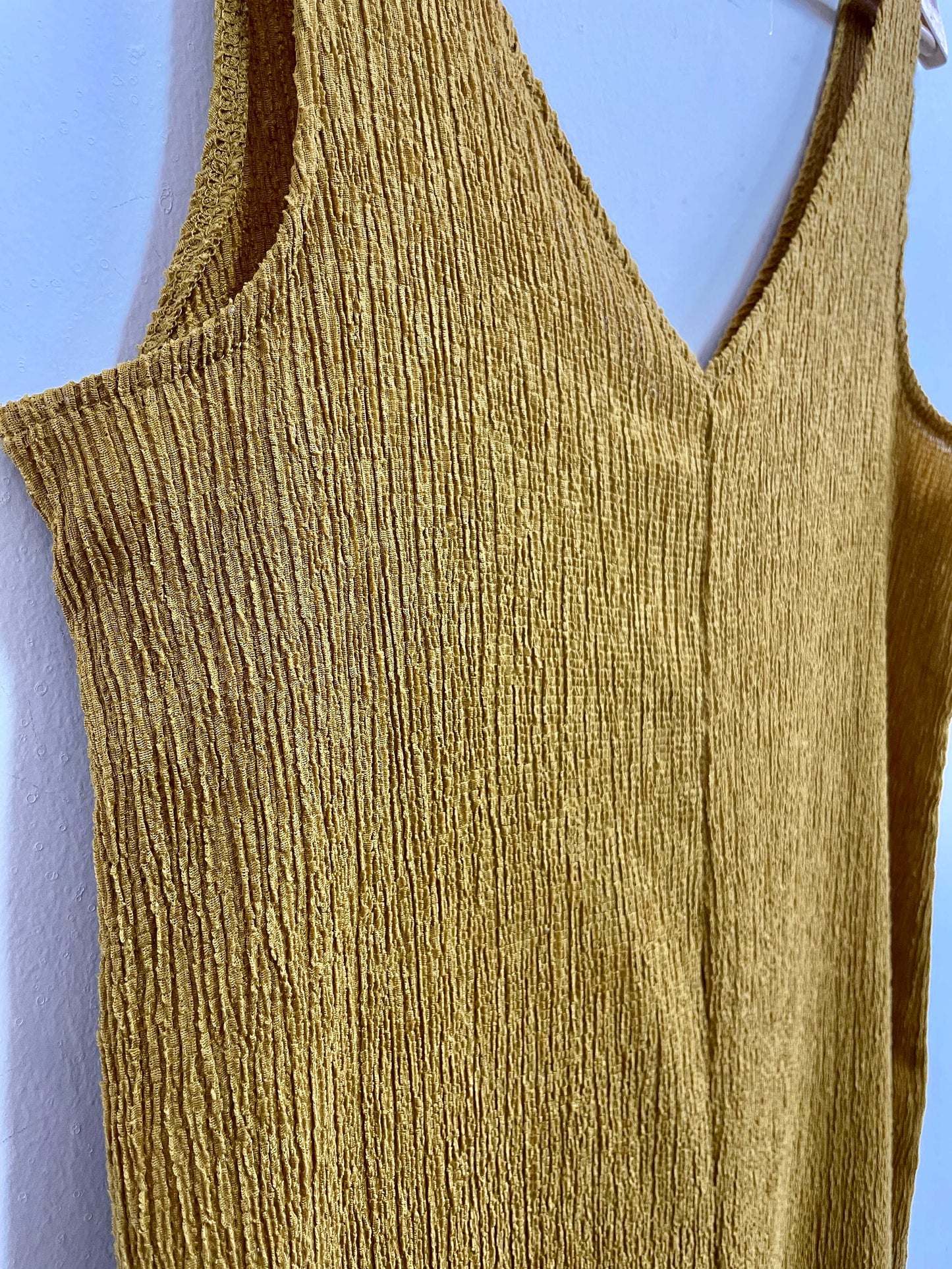 Enterizo amarillo - Mango - Talla S