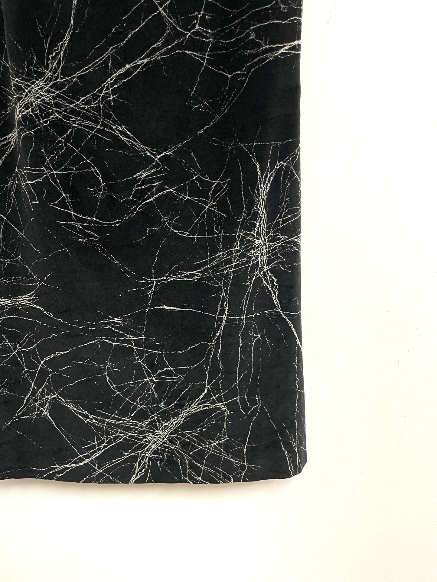 Vestido negro print blanco - Versus x Gianni Versace - Talla S