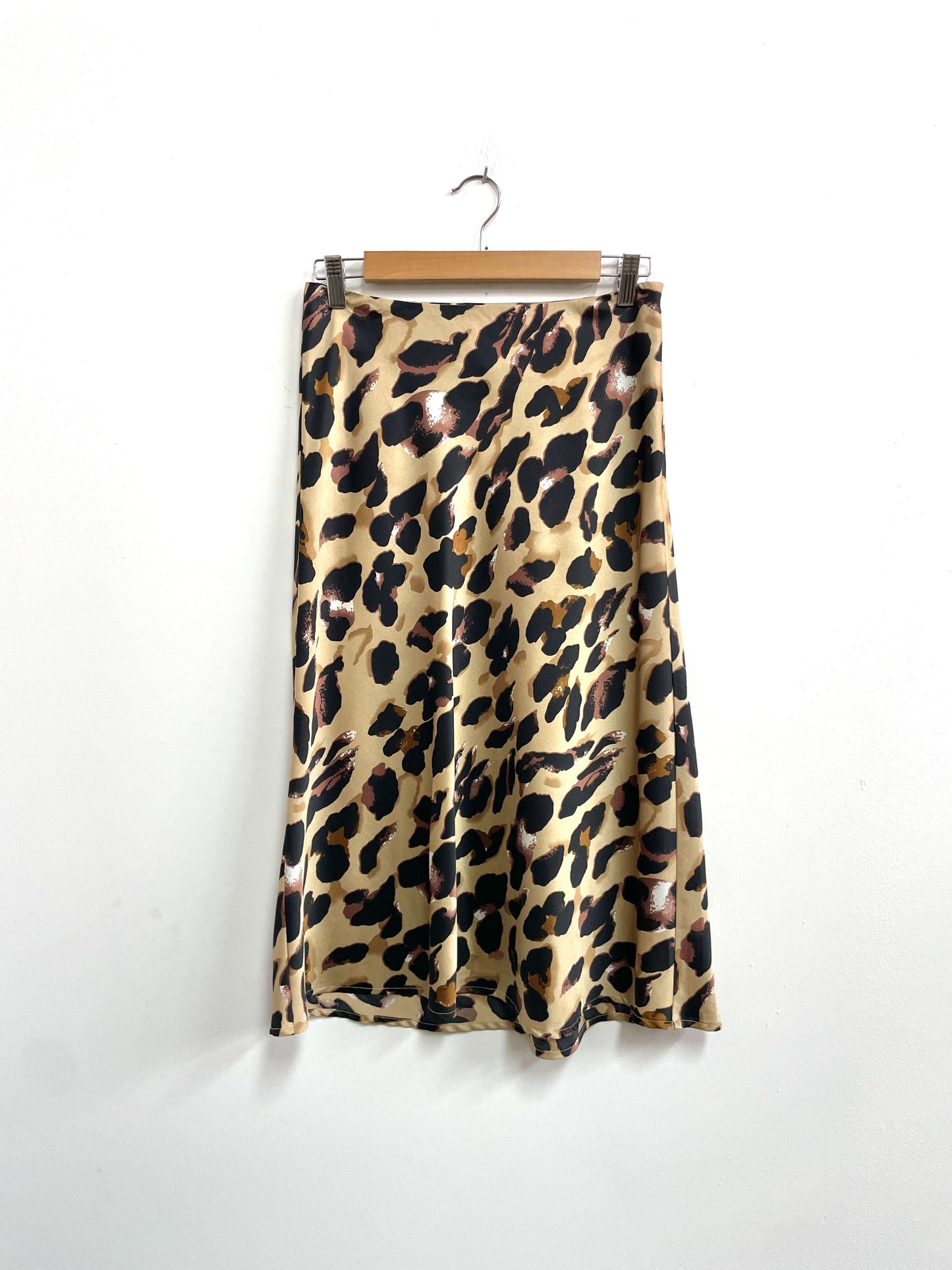 Falda animal print seda - Otto Collection - Talla S