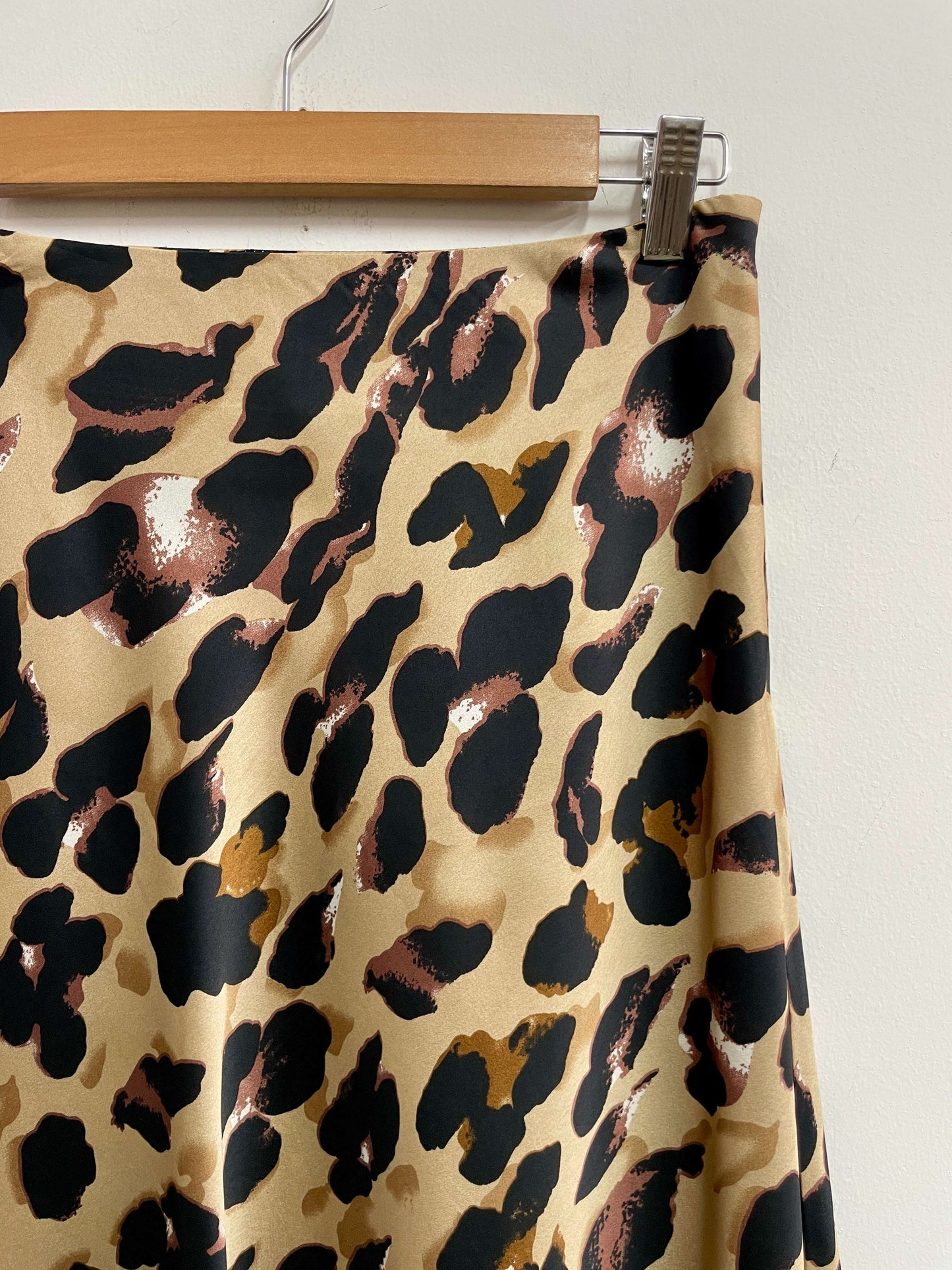 Falda animal print seda - Otto Collection - Talla S