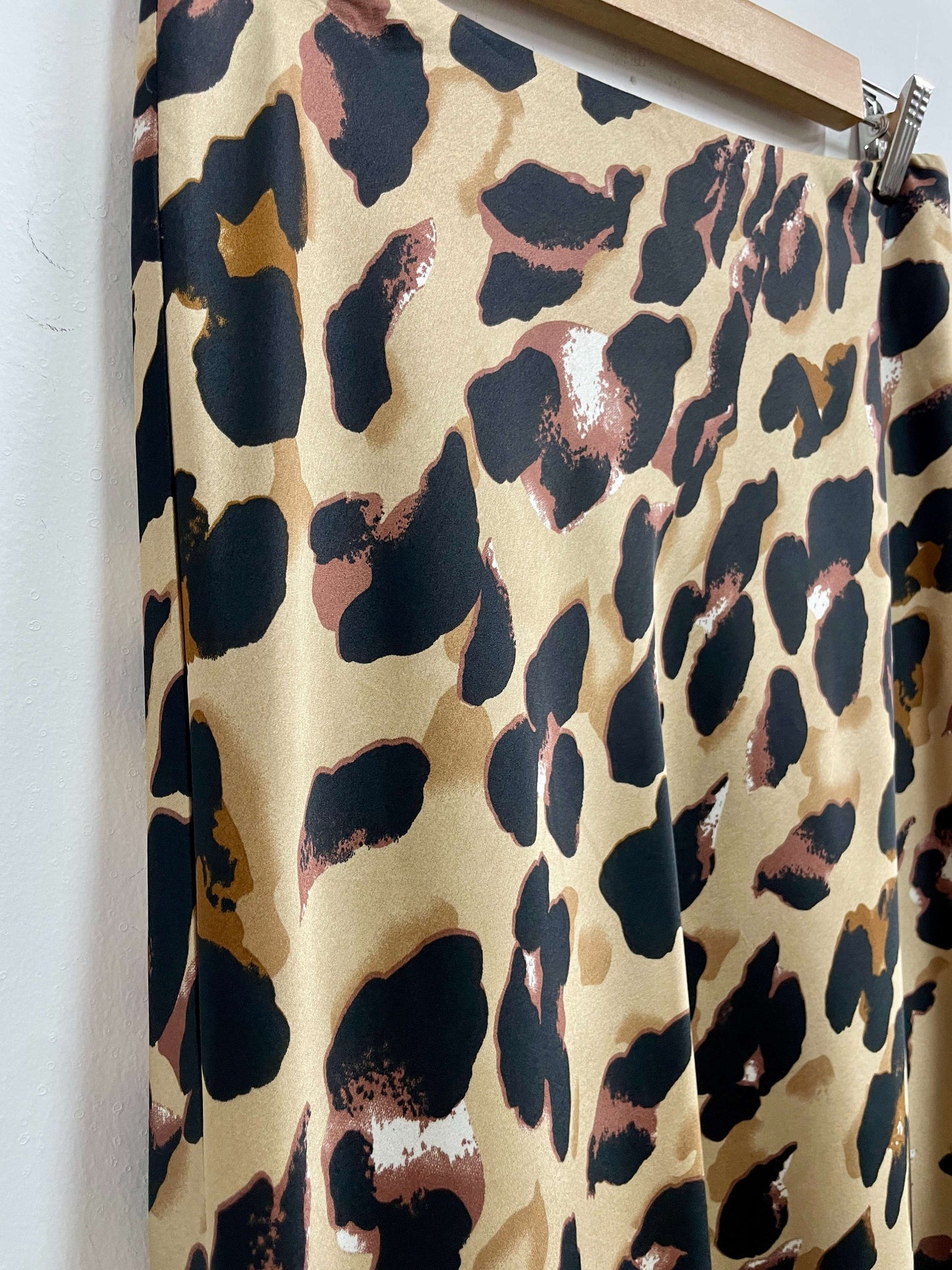 Falda animal print seda - Otto Collection - Talla S