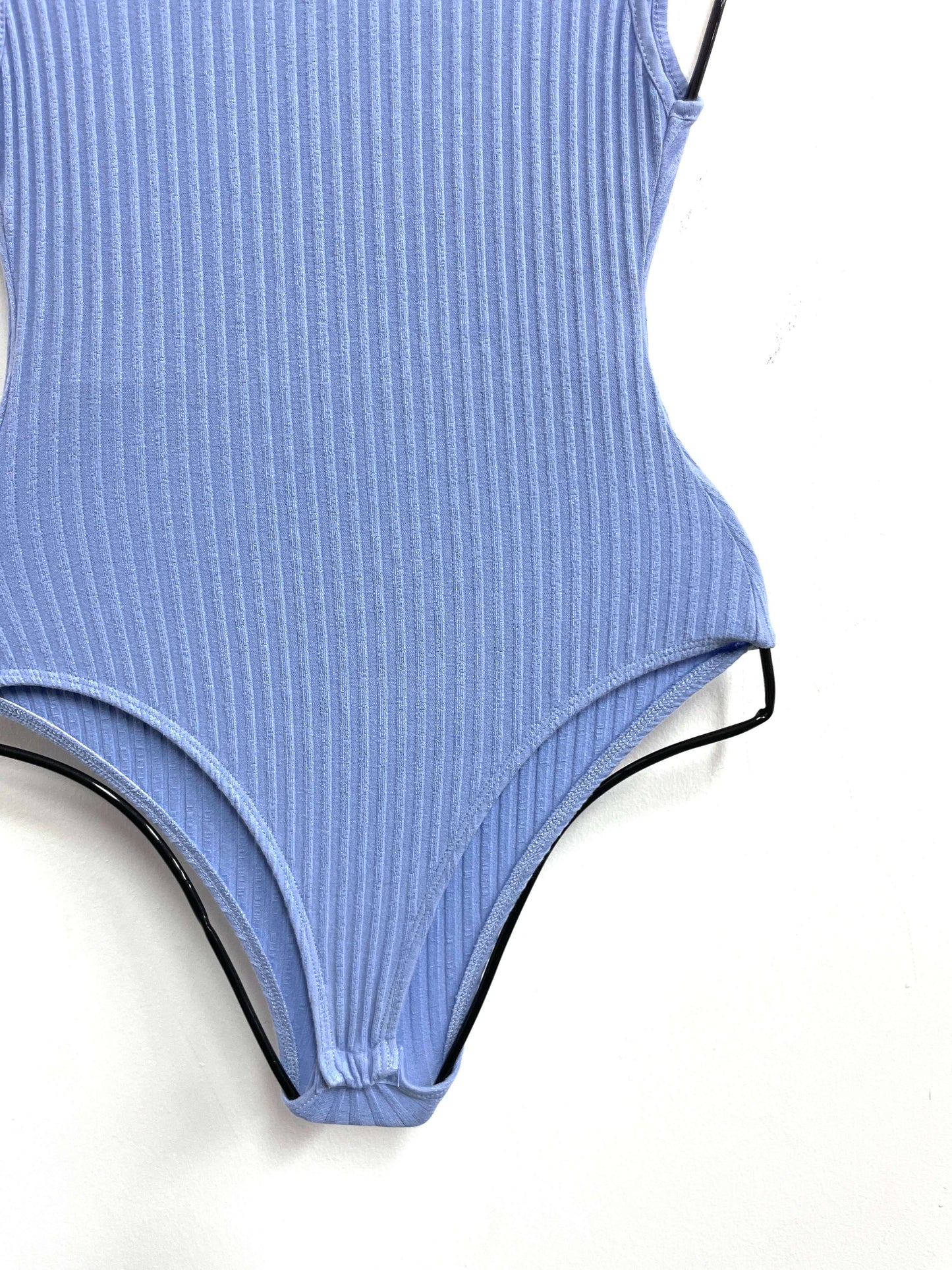 Body celeste rib - Zara - Talla S