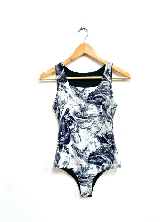 Body blanco y negro - Talla S