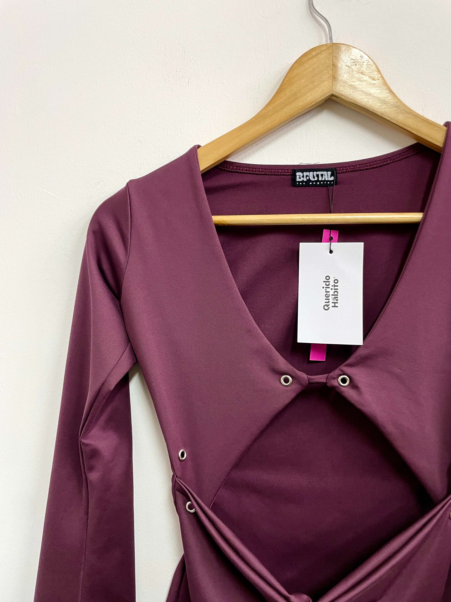 Top morado cut out - Brutal - S