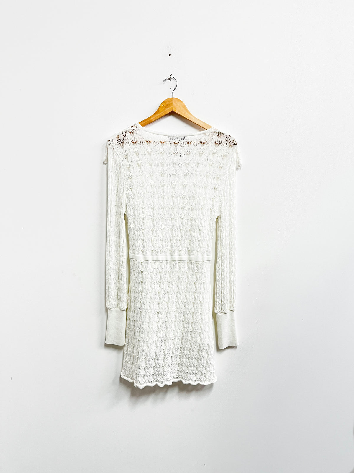 Vestido beige bobos - Zara - Talla M