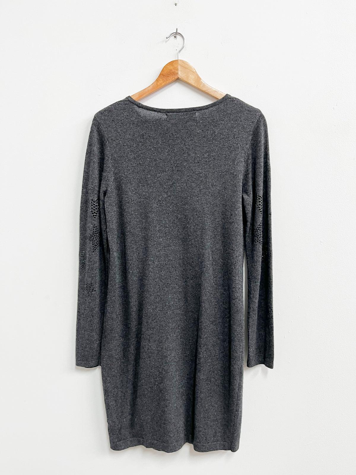Chompa/Vestido gris estrellas - Clements Ribeiro - Talla M