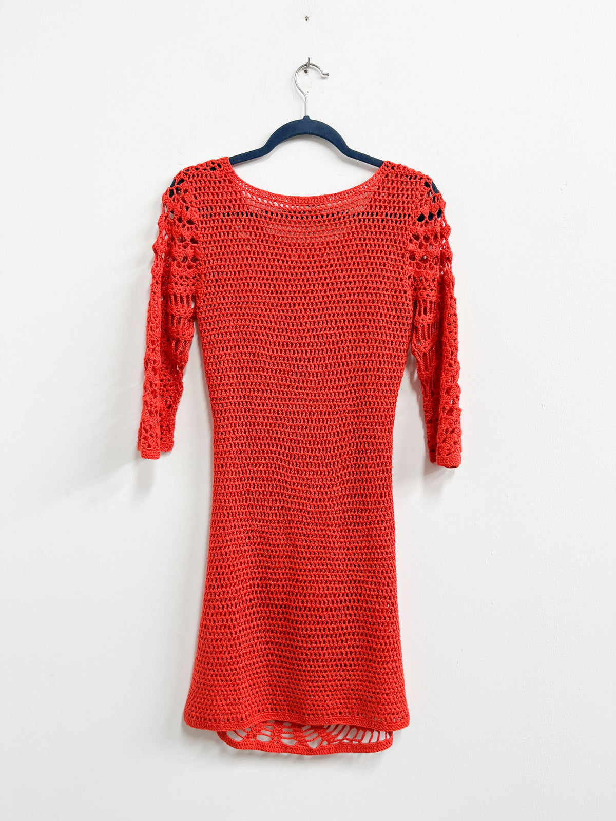 Vestido tejido naranja - Joaquim Miro - Talla S