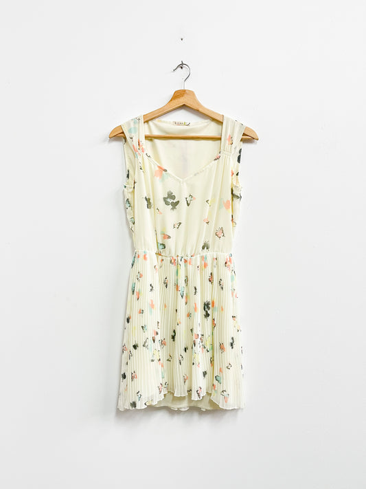 Vestido estampado mariposas - Birne - Talla S
