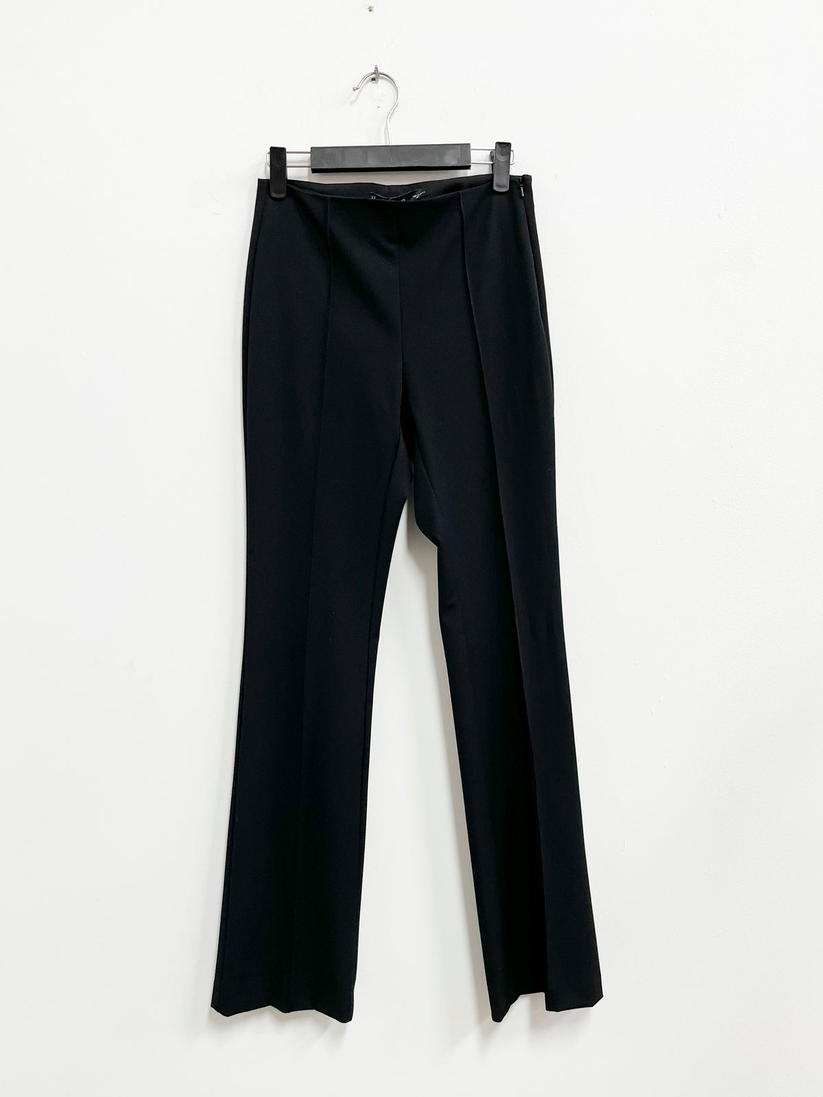 Pantalon negro lineas verticales - Mango - Talla 34