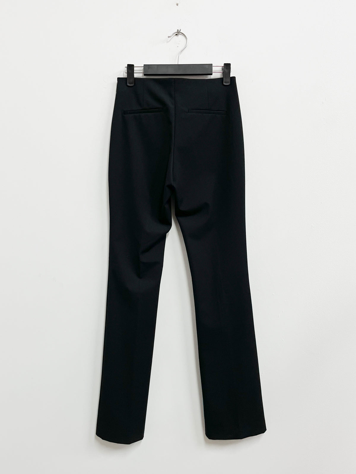 Pantalon negro lineas verticales - Mango - Talla 34