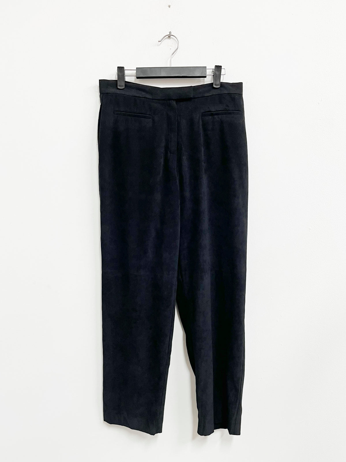 Pantalon negro piel de durazno - Norton Studio - Talla L