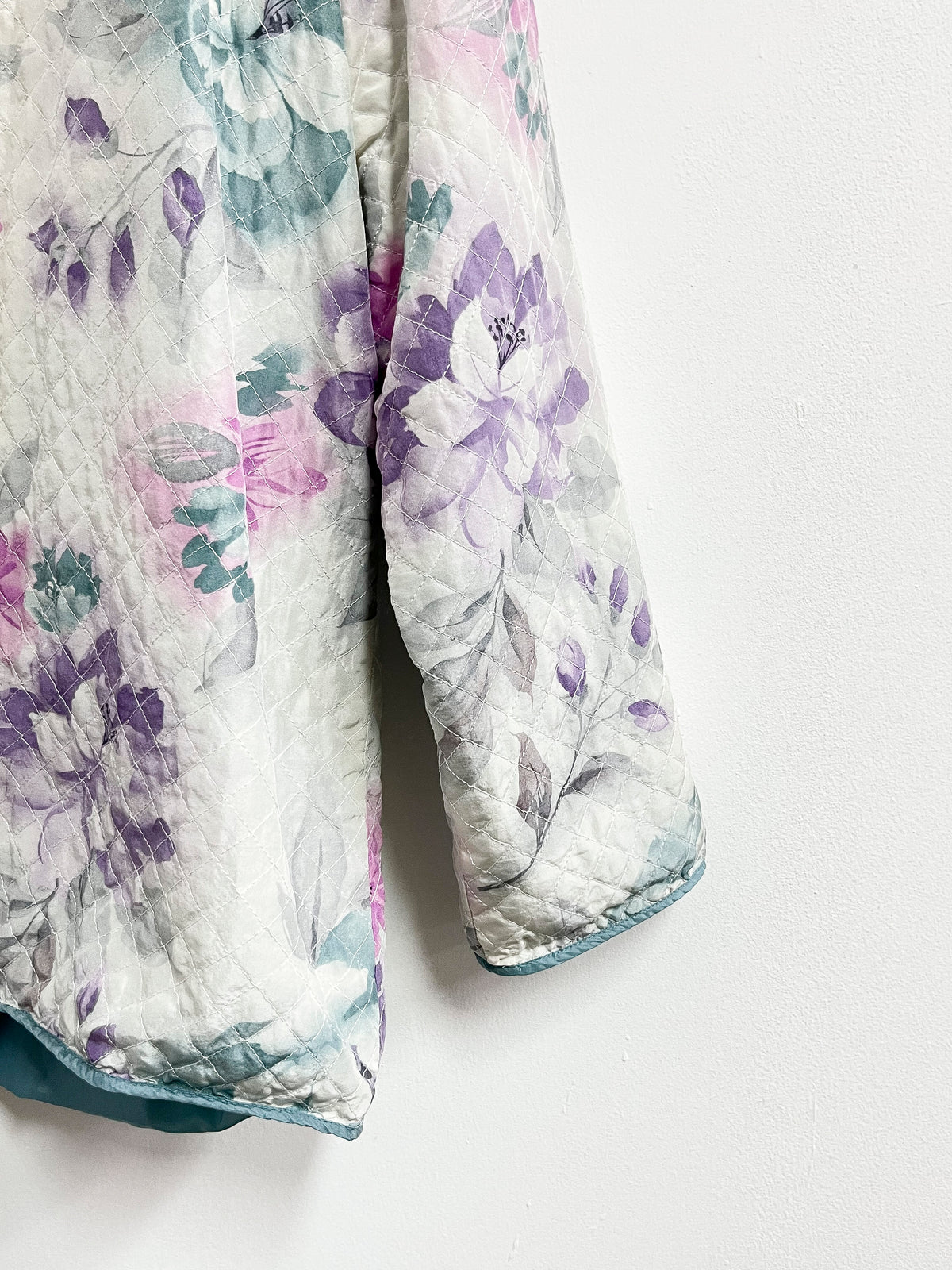 Saco blanco estampado flores - Alfred Dunner - Talla M