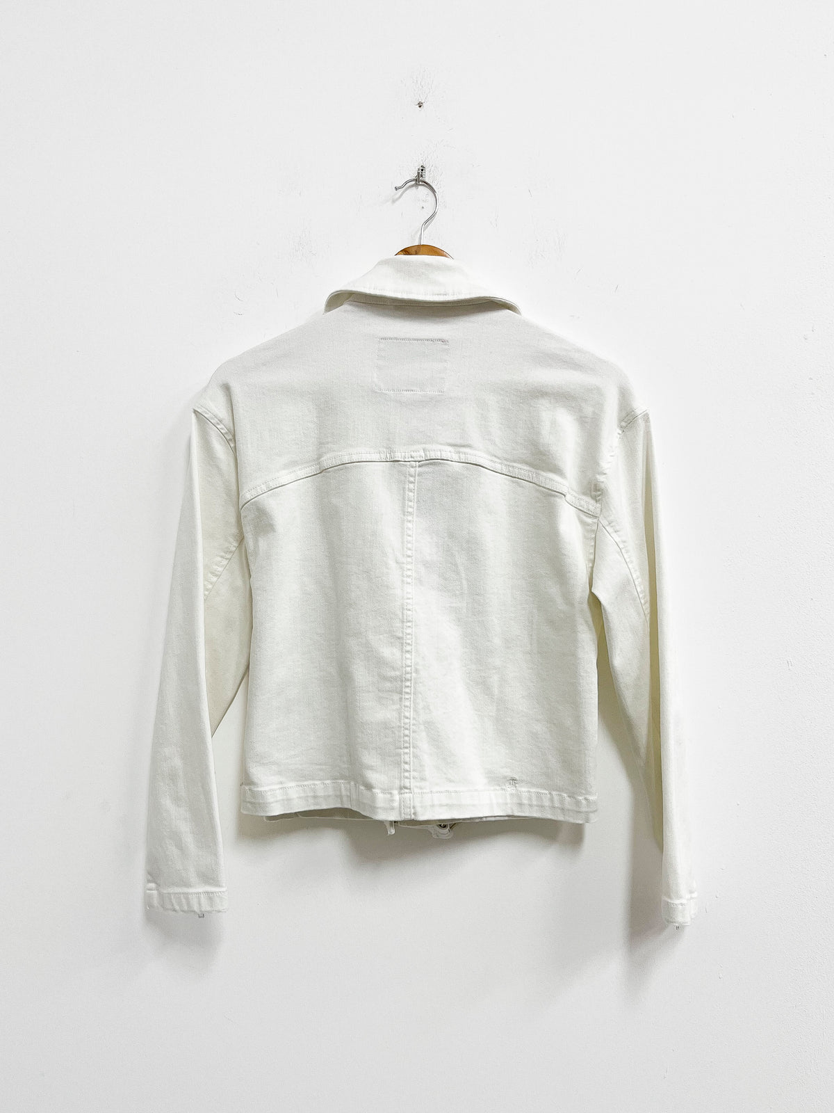 Casaca denim blanco - Jucy Couture - Talla S