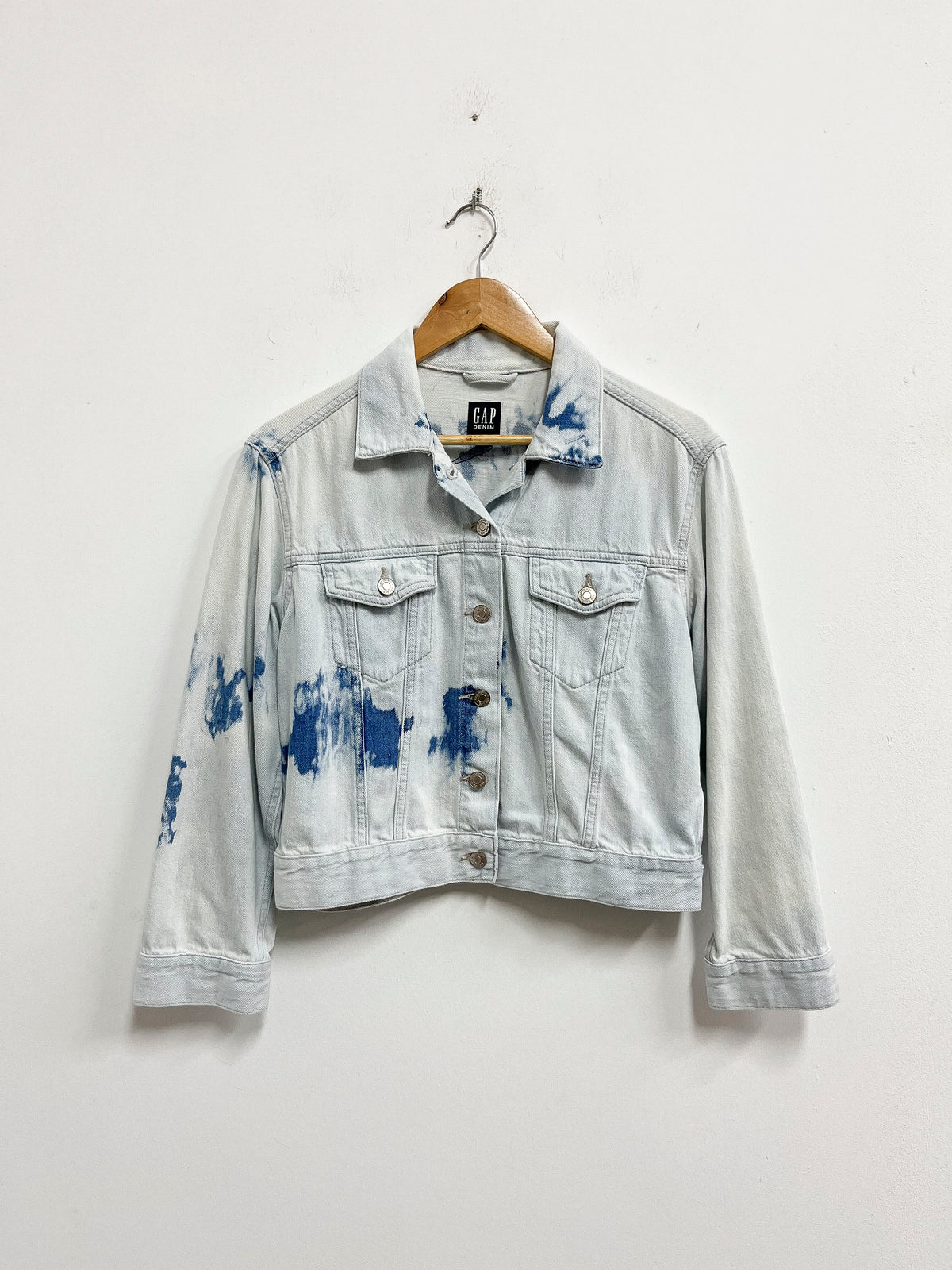 Casaca de jean celeste - Gap - Talla S