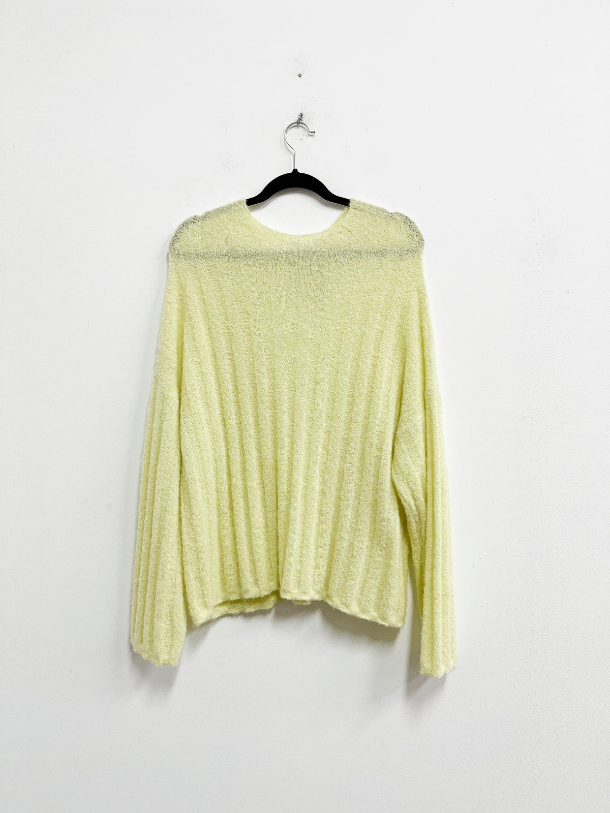 Chompa baby alpaca amarilla - Marita Cornejo - Talla M