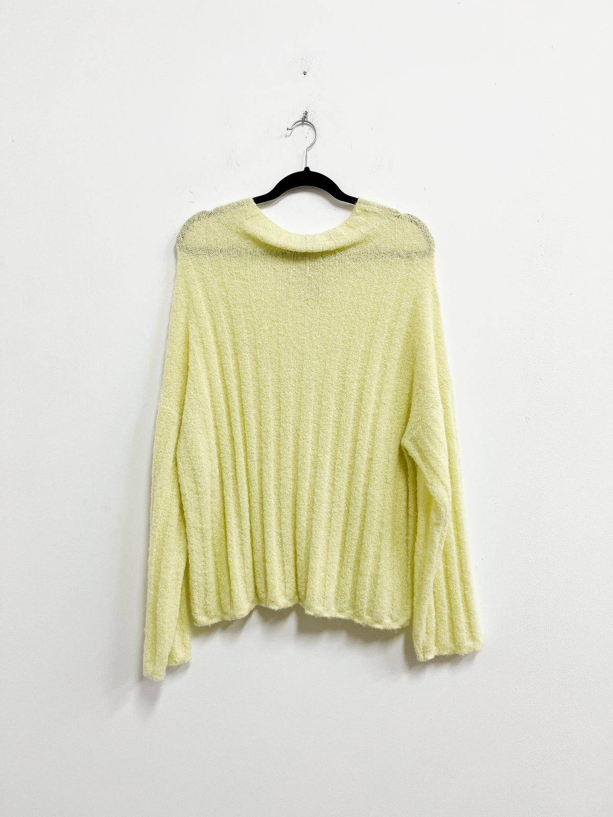 Chompa baby alpaca amarilla - Marita Cornejo - Talla M