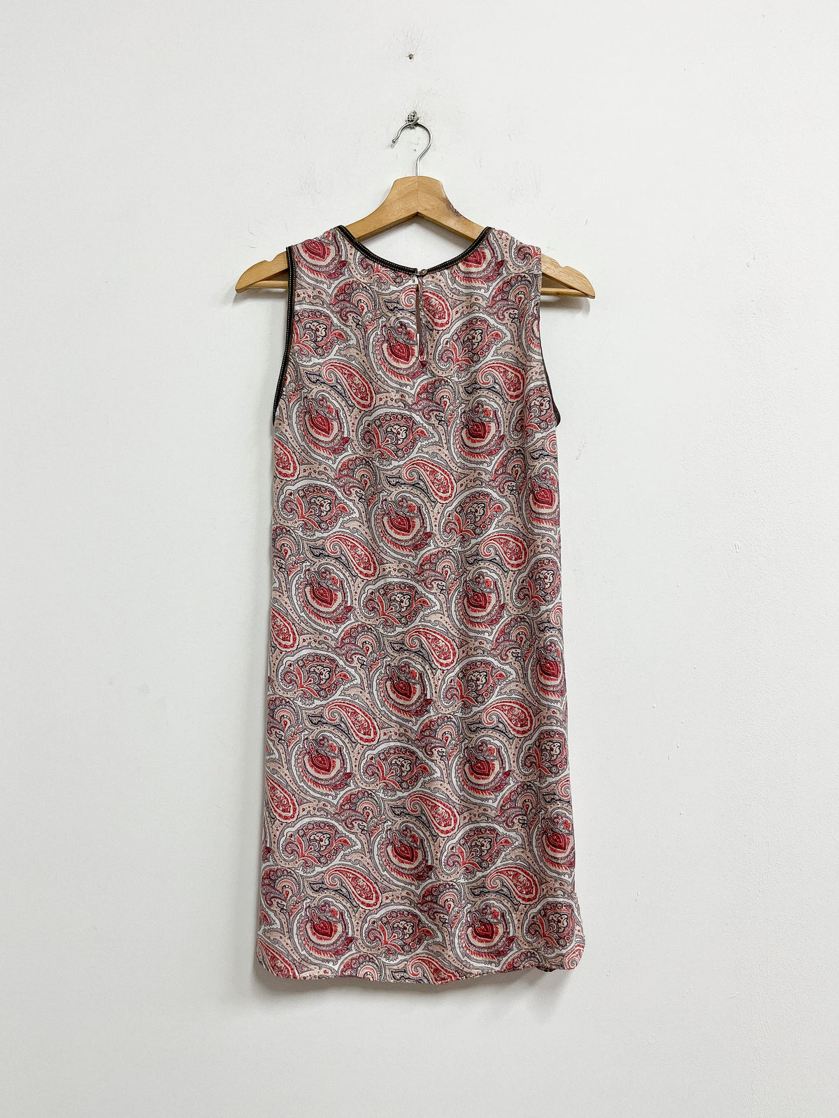 Vestido seda estampado - Massimo Dutty - Talla M