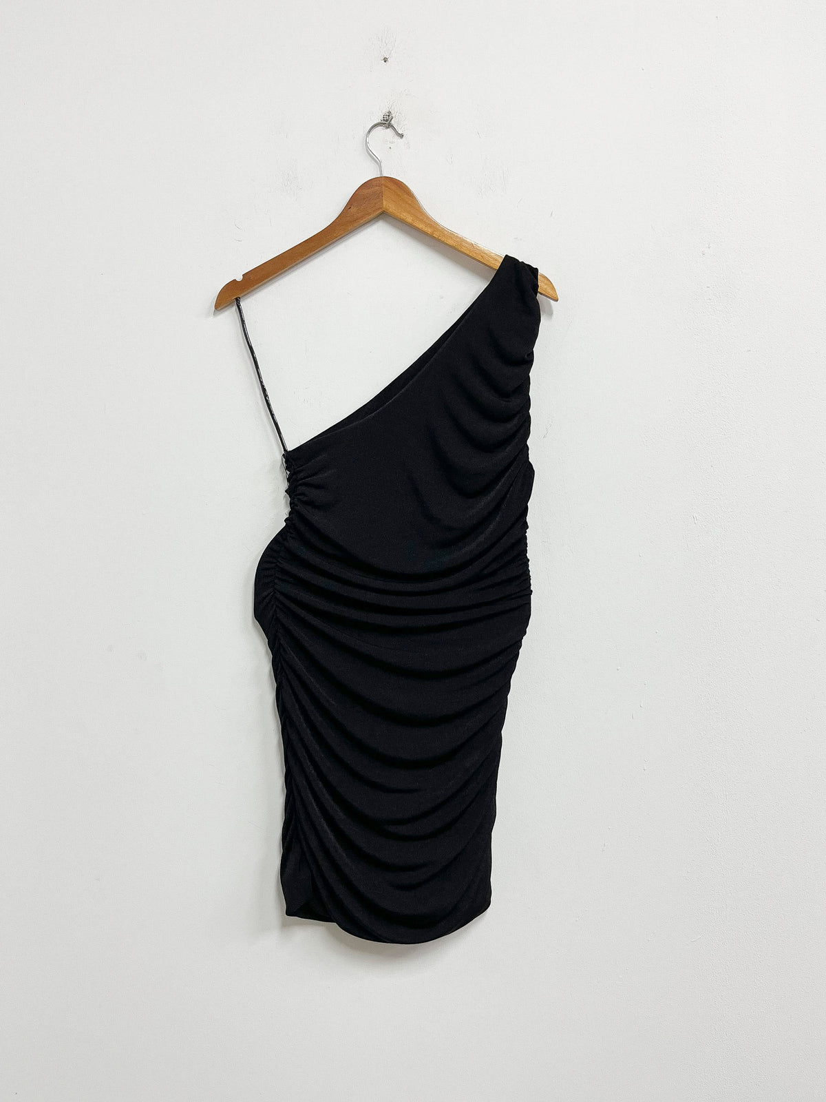 Vestido negro una manga - Talla M