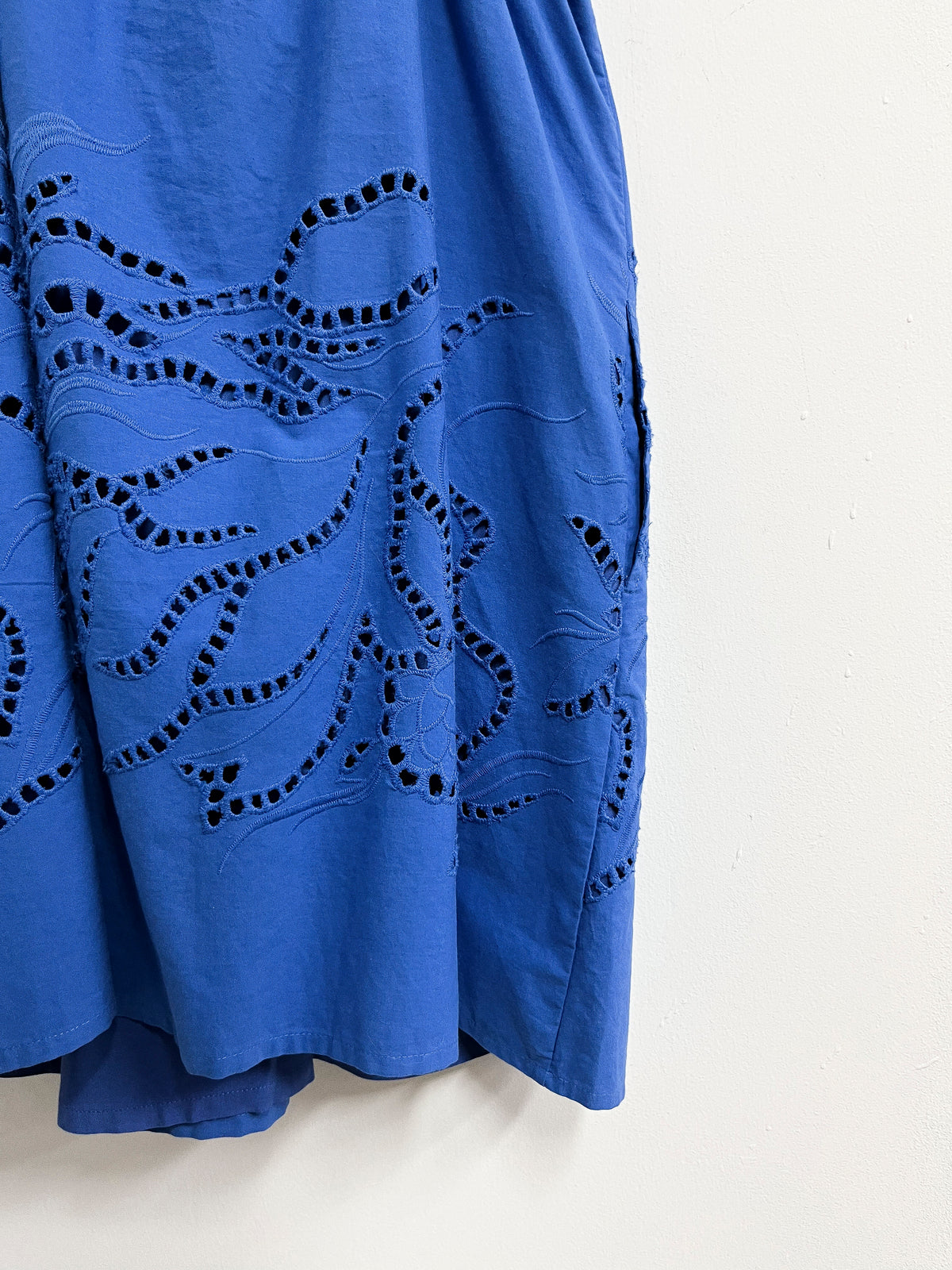 Vestido azul de tiras - Minpink - Talla S