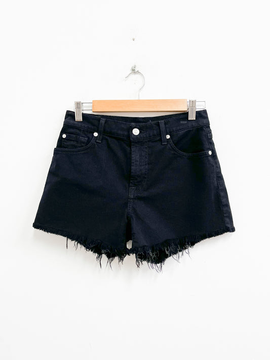 Short negro basta descosida - For all mankind 7 - Talla 26