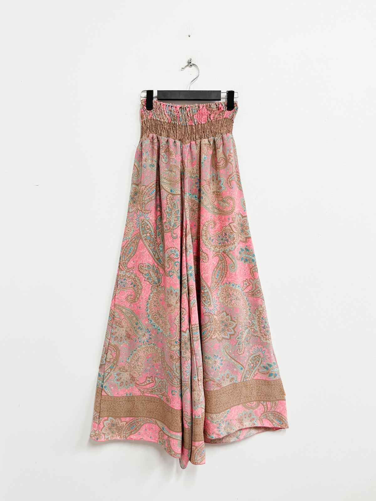 Pantalon palazzo de seda - Kasturi - Talla S