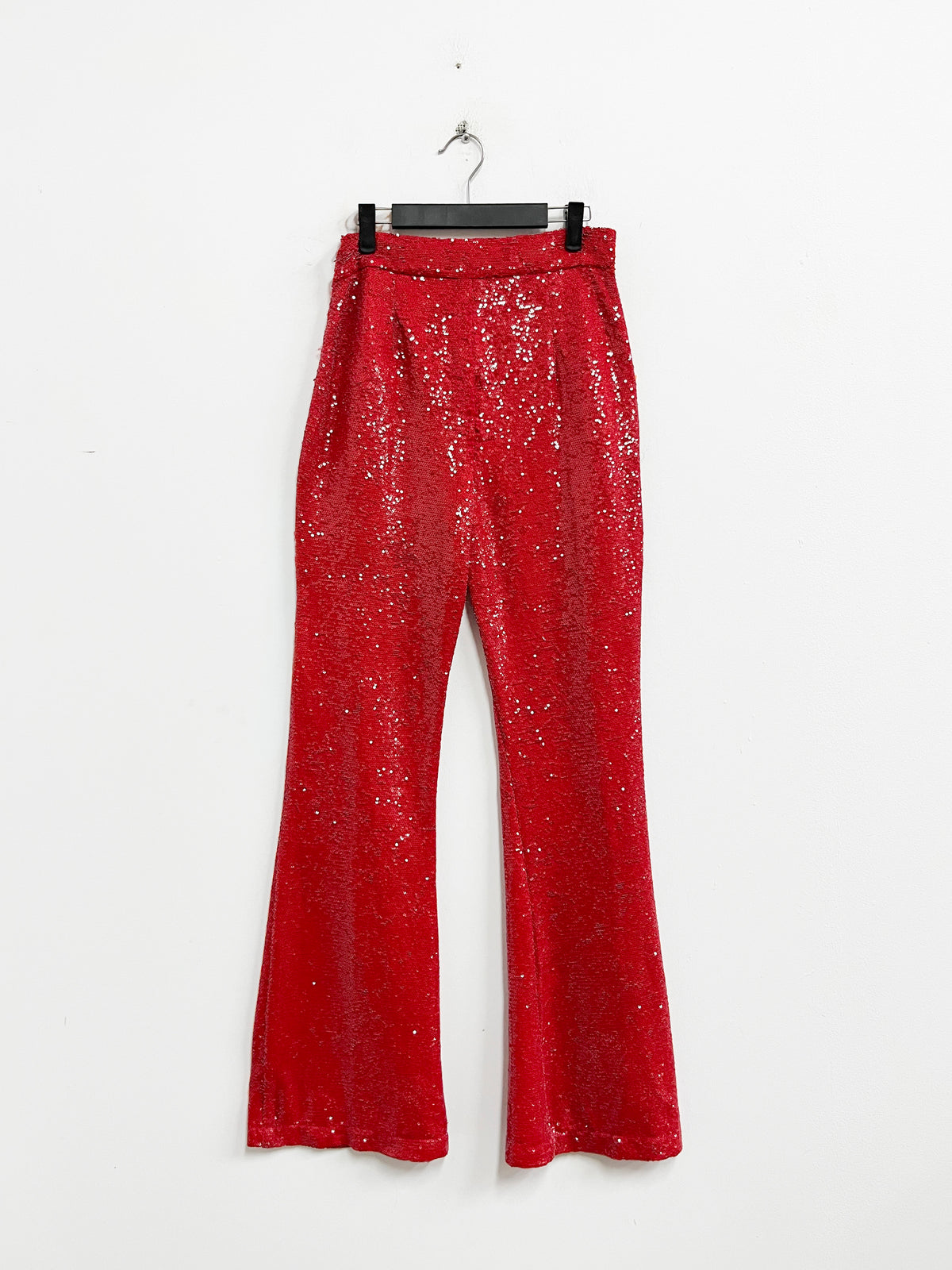 Pantalon rojo de lentejuelas - Sfera - Talla XS