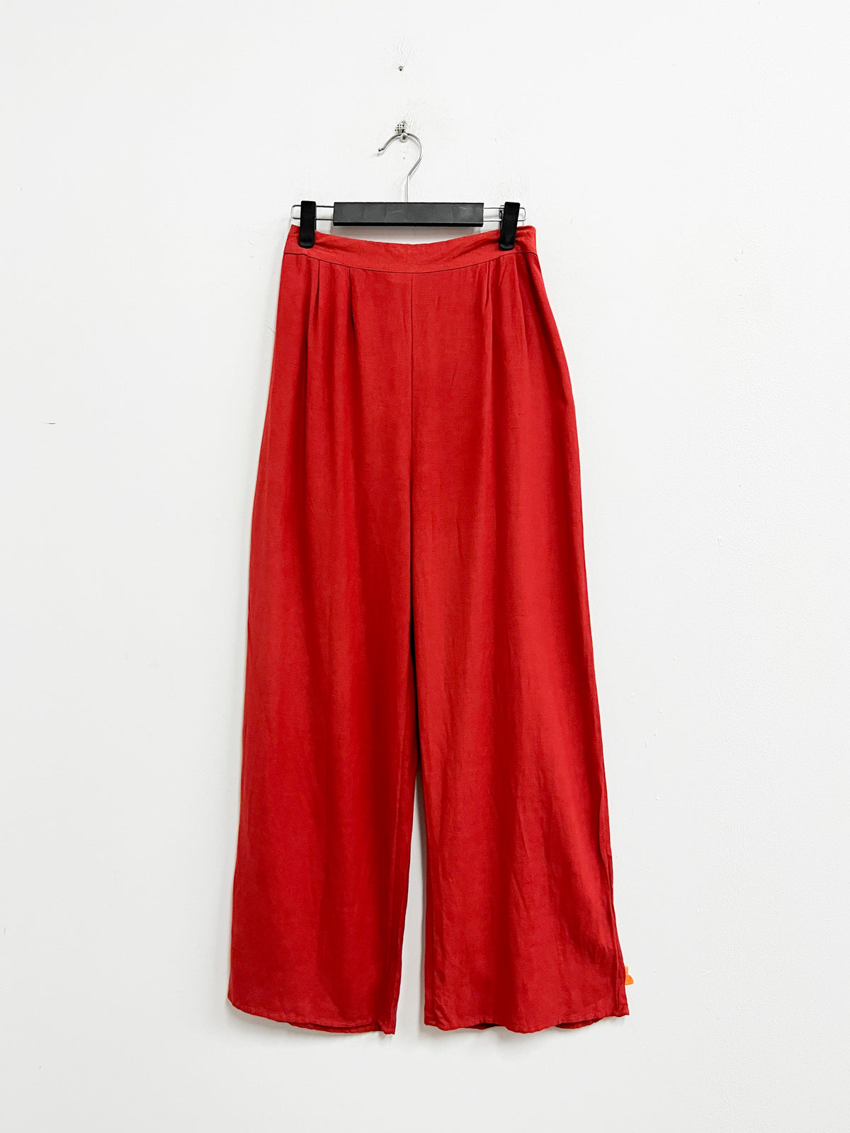 Pantalon lino rojo - Japsa - Talla S