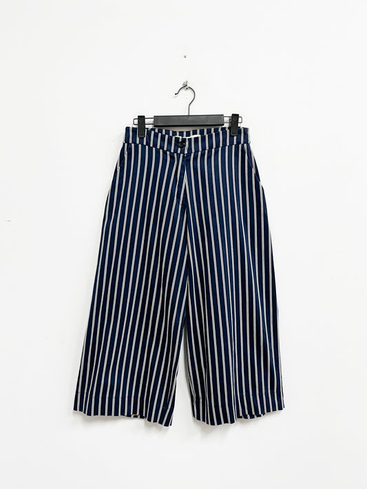 Pantalon culote con rayas - Coco Jolie - Talla M