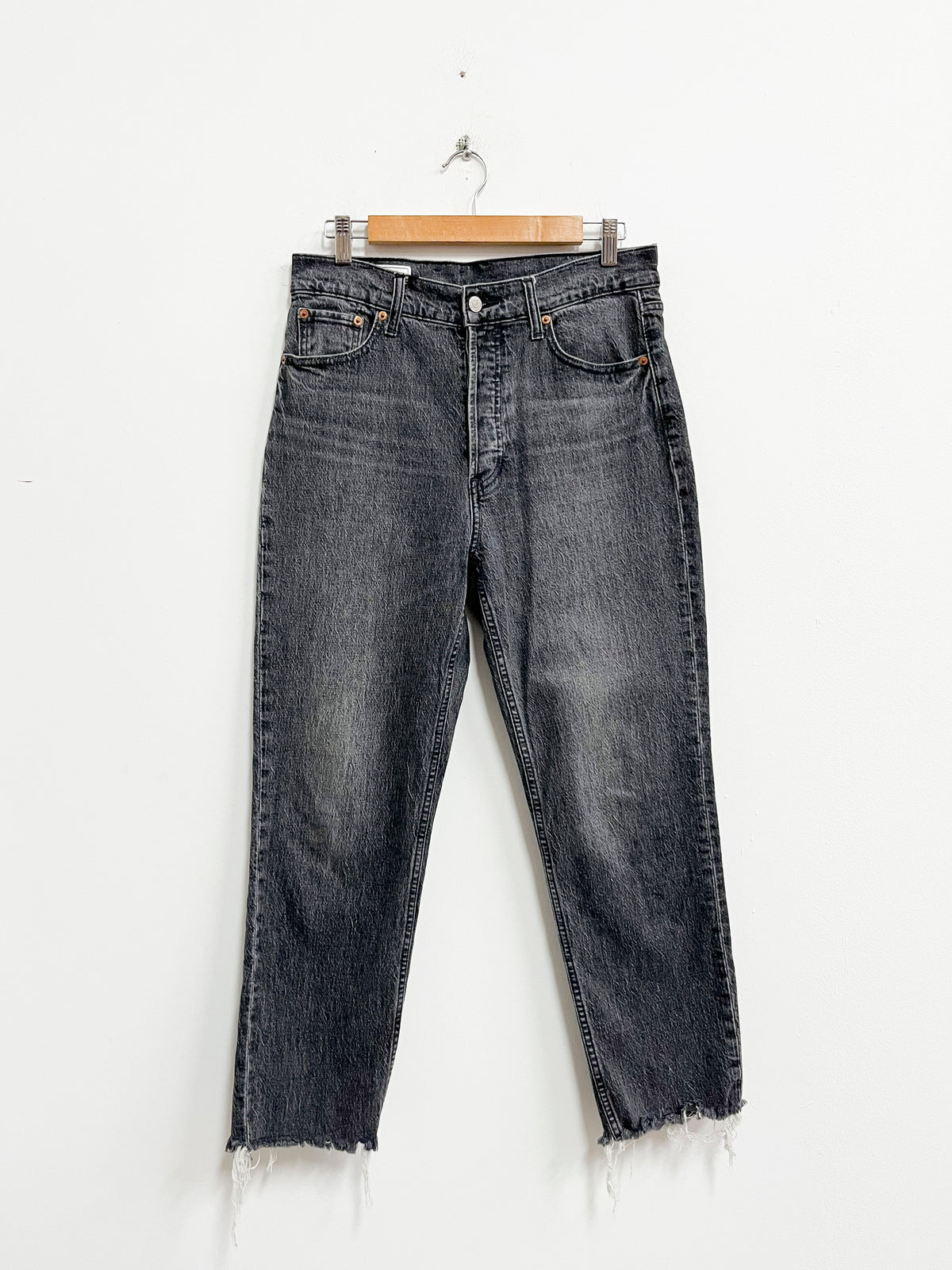 Jean negro desgastado - Gap - 29