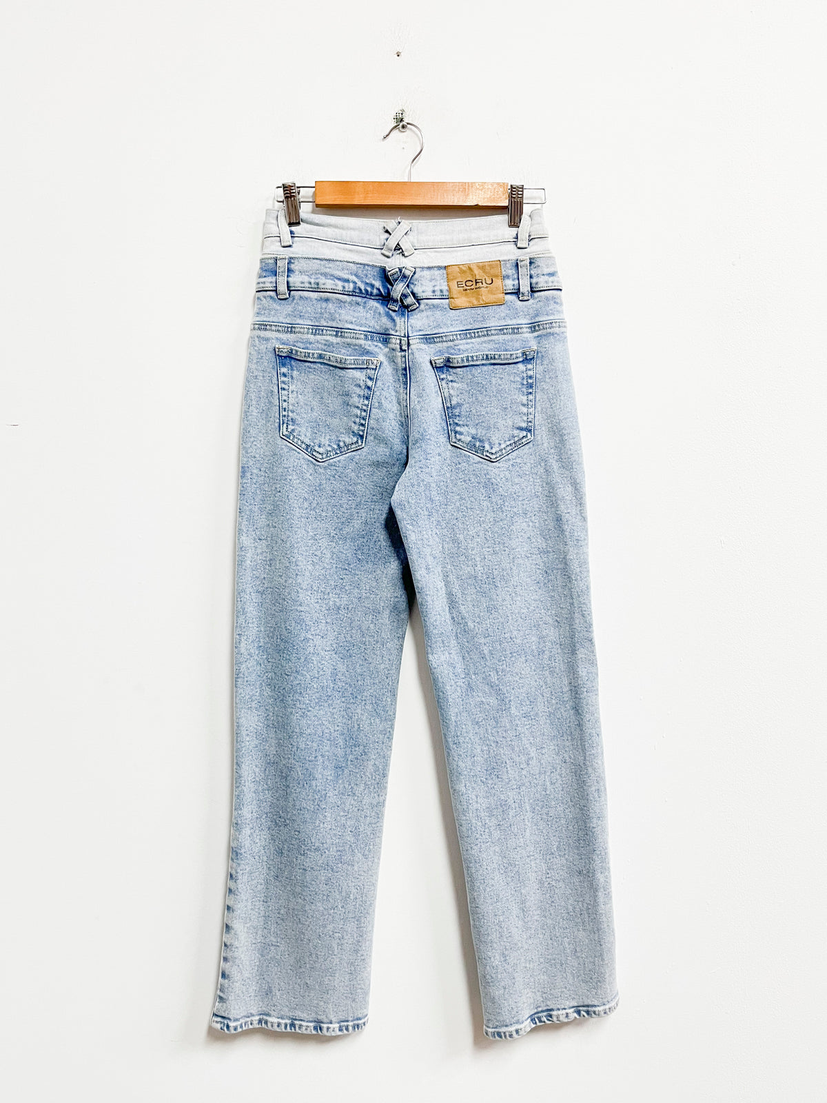 Jean doble pretina - Ecru - Talla S