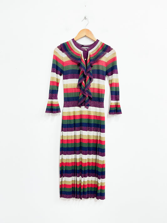 Vestido líneas de colores - Gucci -Talla S