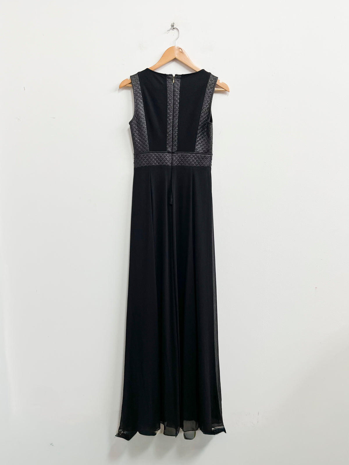 Vestido largo negro lentejuelas busto - SITKA SEMSCH X MCH - Talla XS
