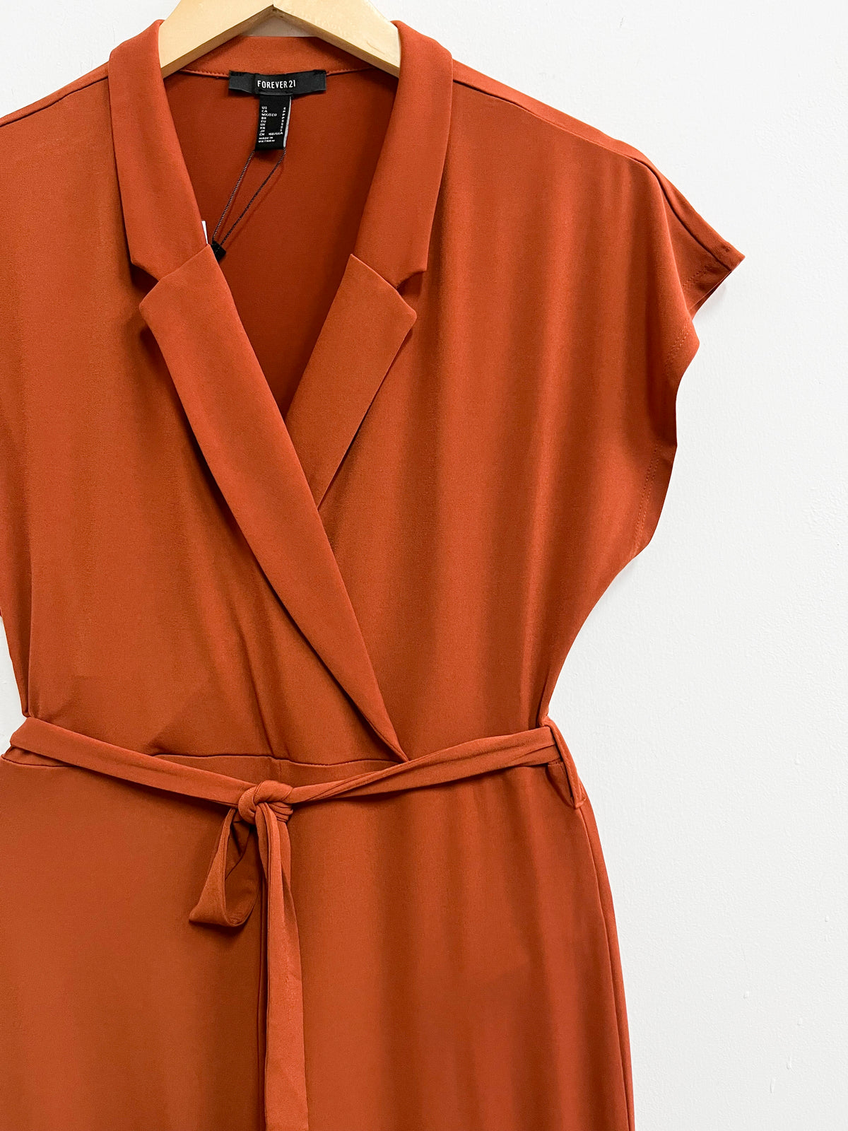 Enterizo naranja ladrillo - Talla S