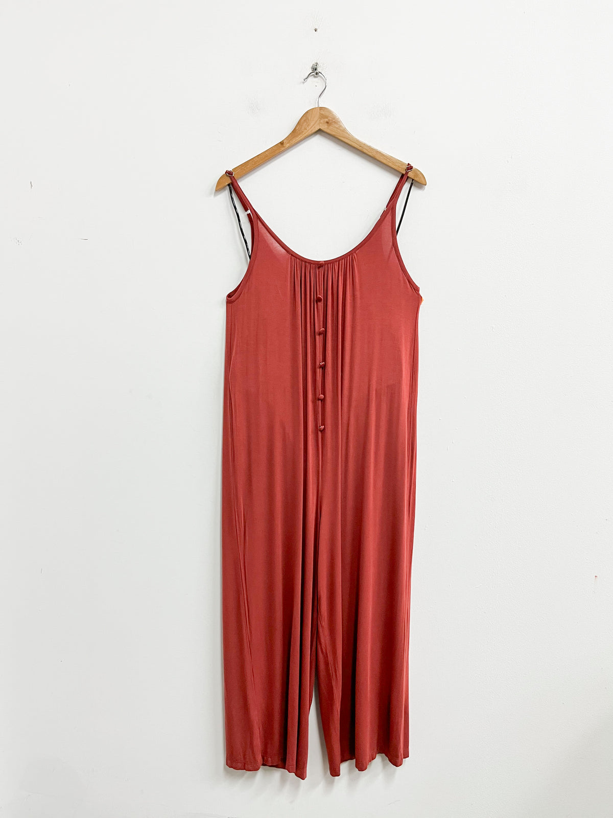 Enterizo marron rojizo - Mona Mona -Talla M
