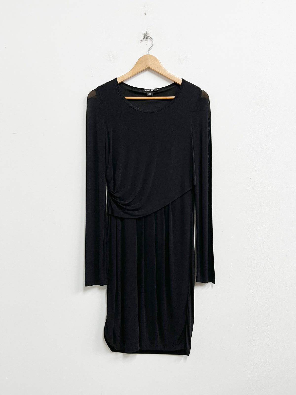 Vestido negro estilo 2 piezas - DKNY - Talla XS