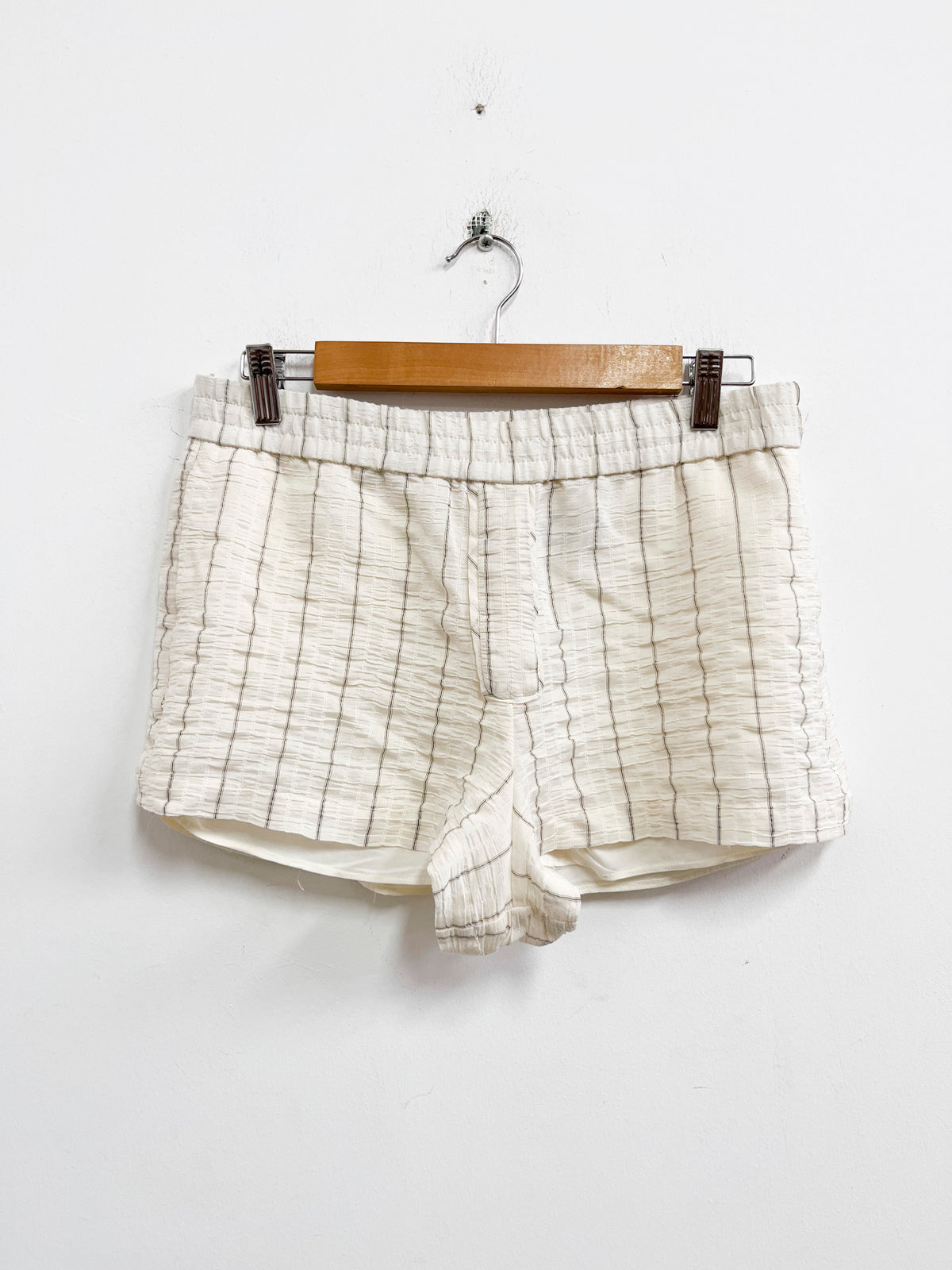 Conjunto beige líneas negras - Zara - Talla XS