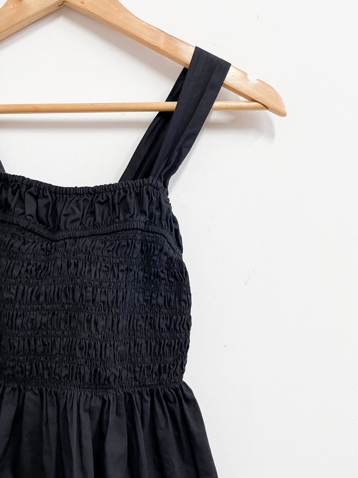 Top negro panel de abeja - Farm - Talla S