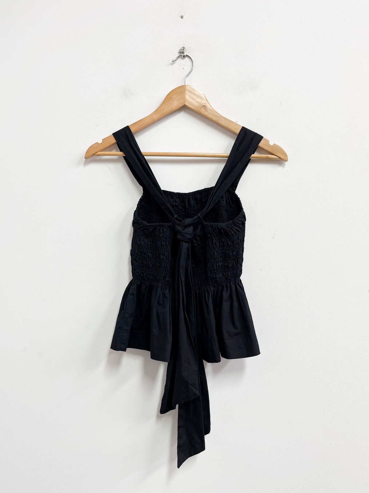 Top negro panel de abeja - Farm - Talla S