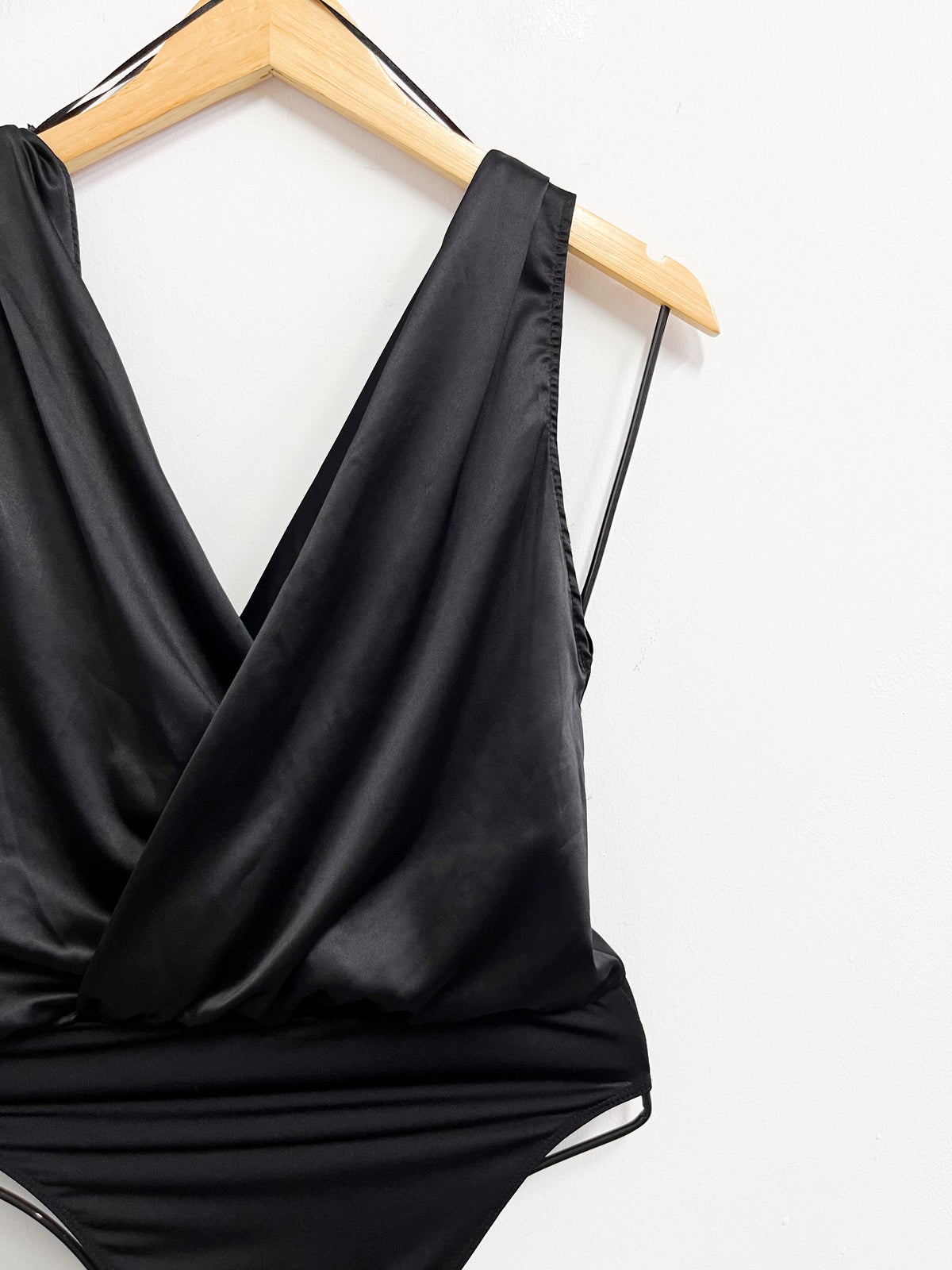Body satinado - Zara - Talla S